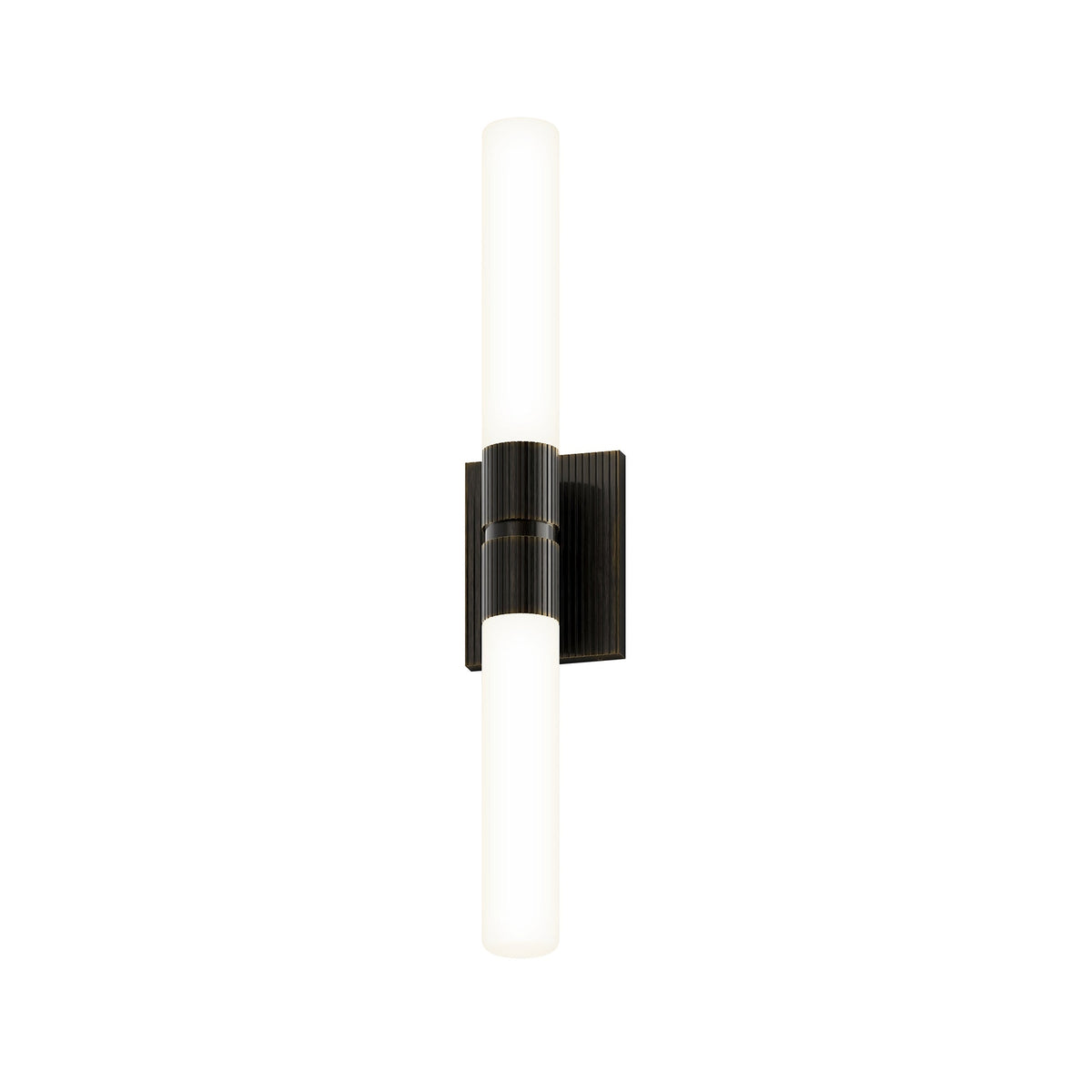 Sonneman 3962.51 Scepter LED Barre de bain en laiton noir