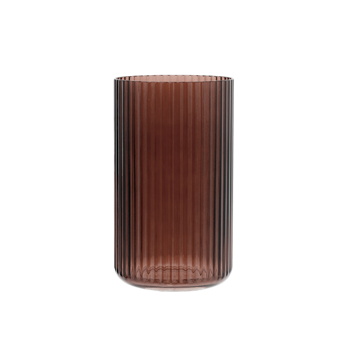 Lyngby Porcelæn 201481 Lyngby Vase in Chocolate