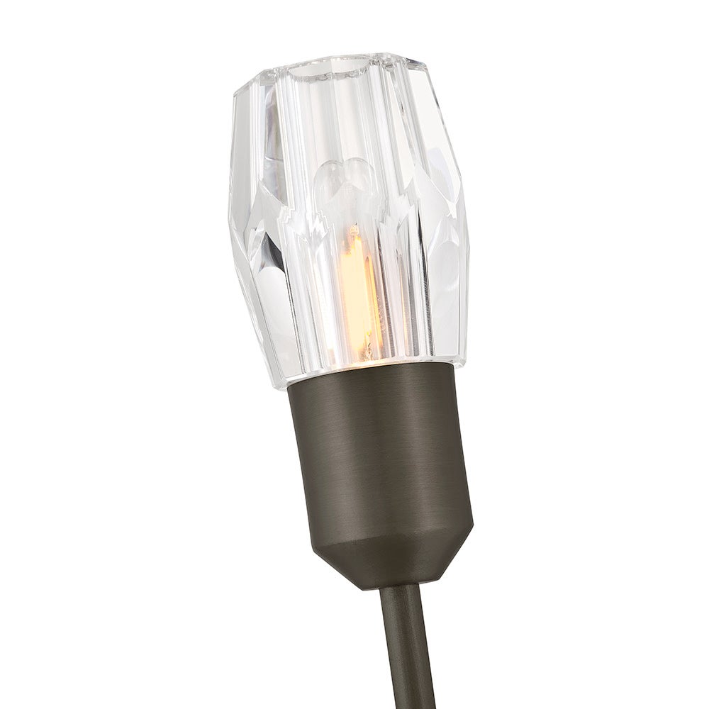 Applique murale Fredrick Ramond FR33320BX Atera Crystal en oxyde noir