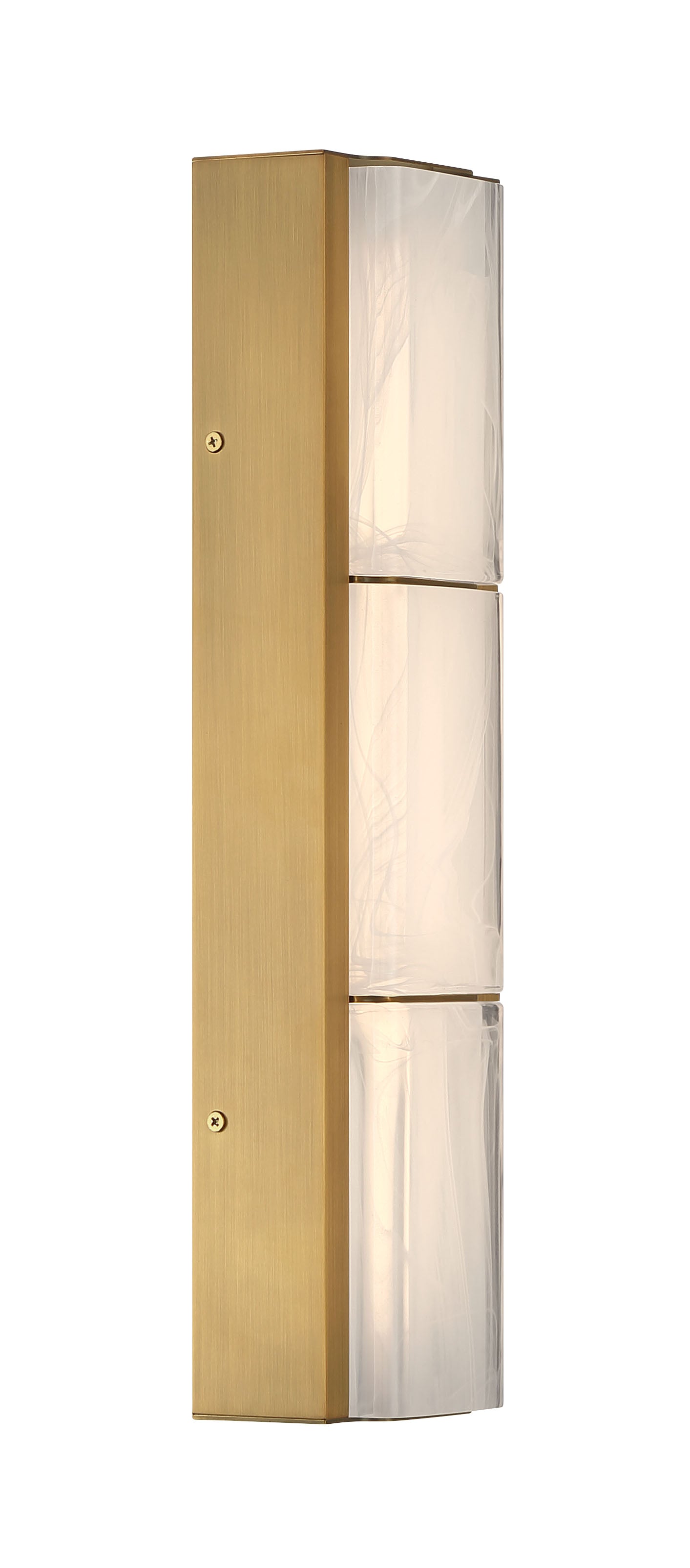 Meuble-lavabo LED Gibraltar Eurofase 50174-010 en laiton antique