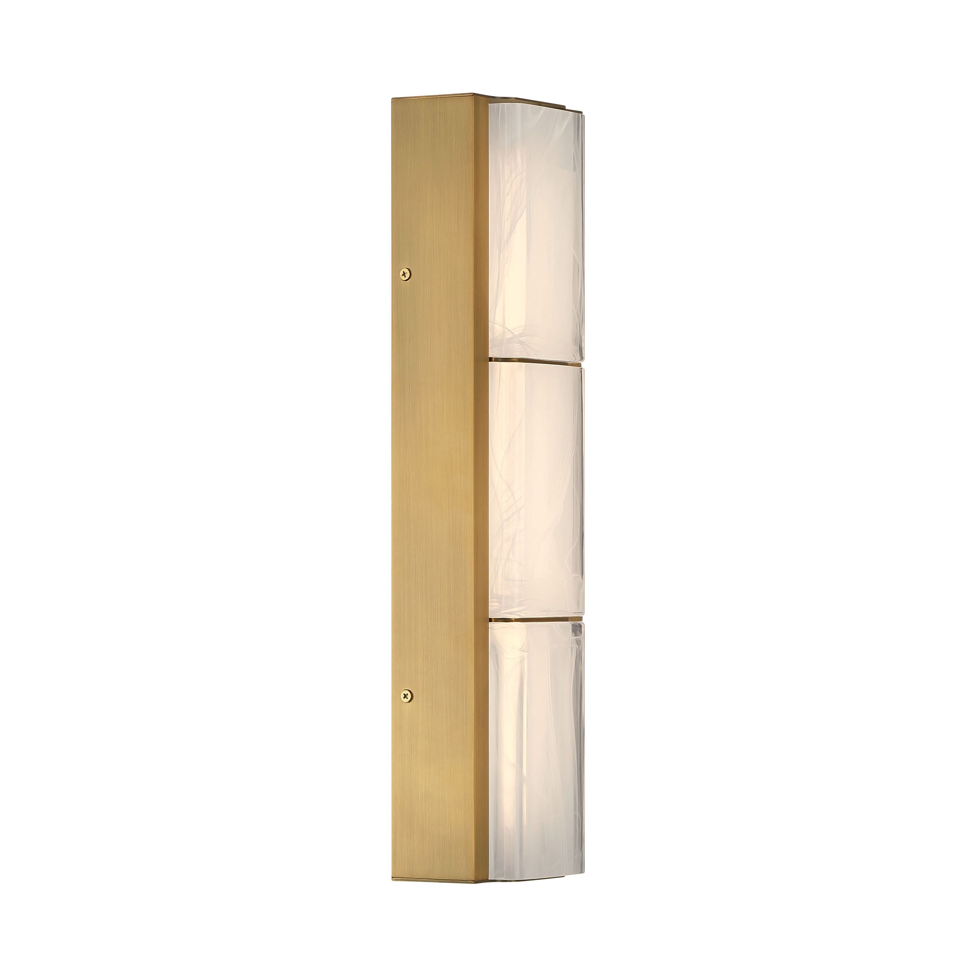 Eurofase 50174-010 Gibraltar LED Vanity in Antique Brass