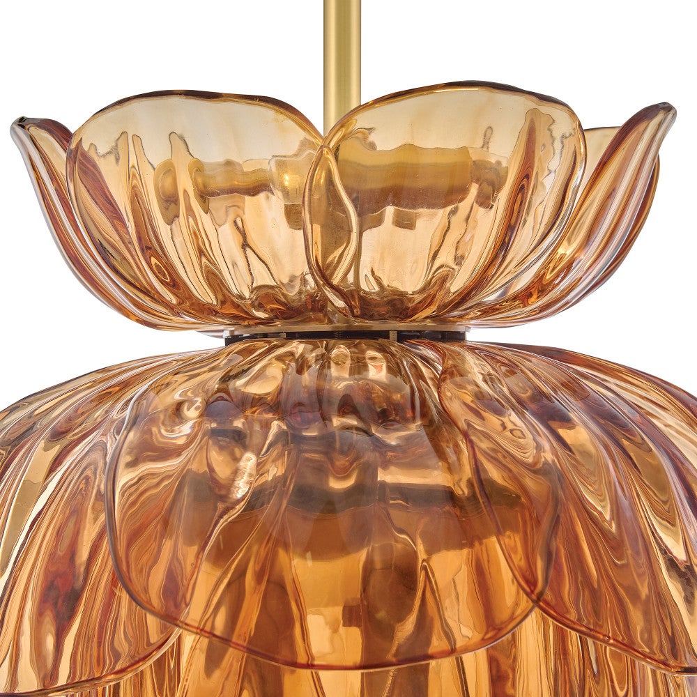 Fredrick Ramond FR46897UB-AM Fleur Fantine Suspension en laiton non verni