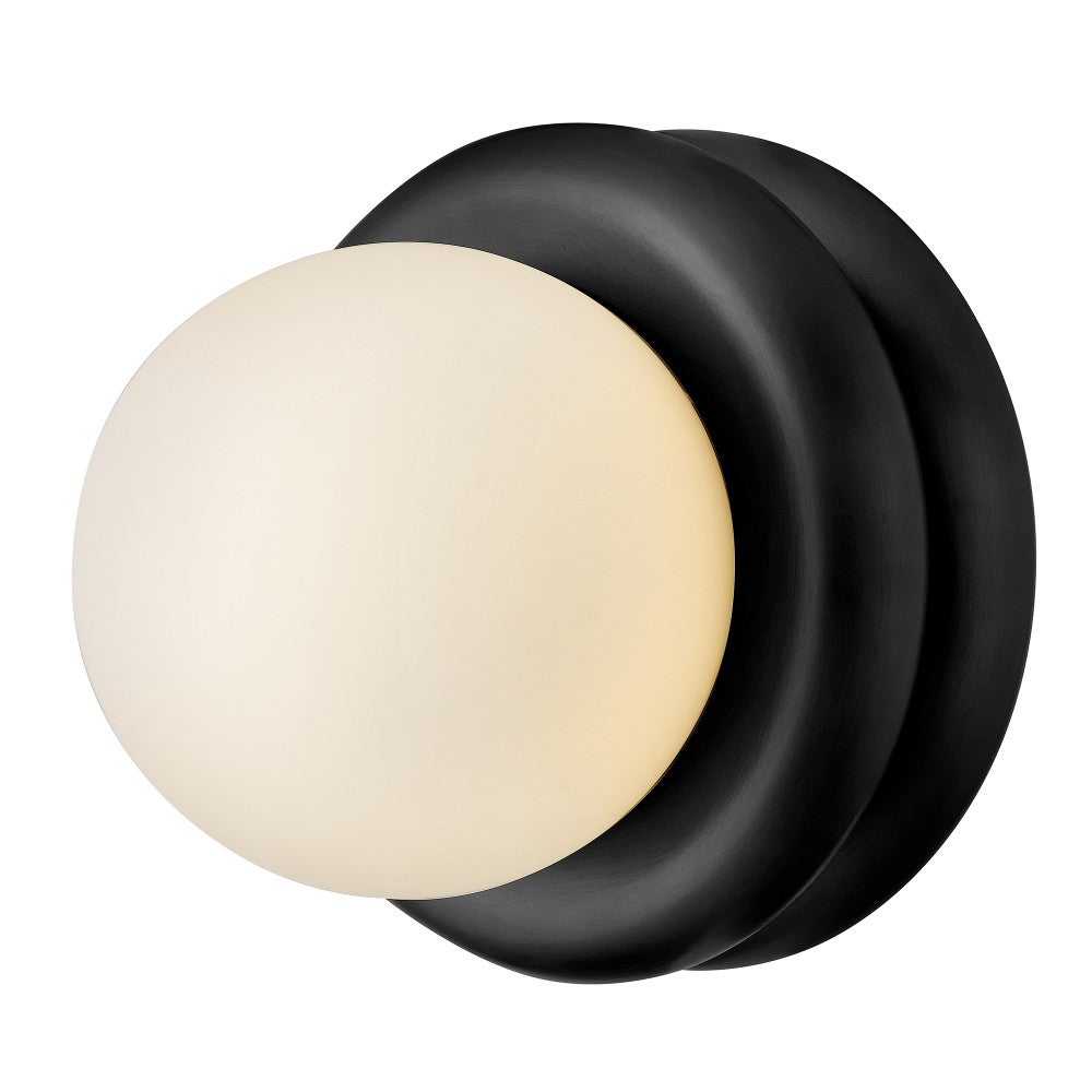 Lark 83291BK Noa Convertible Flush Mount in Black