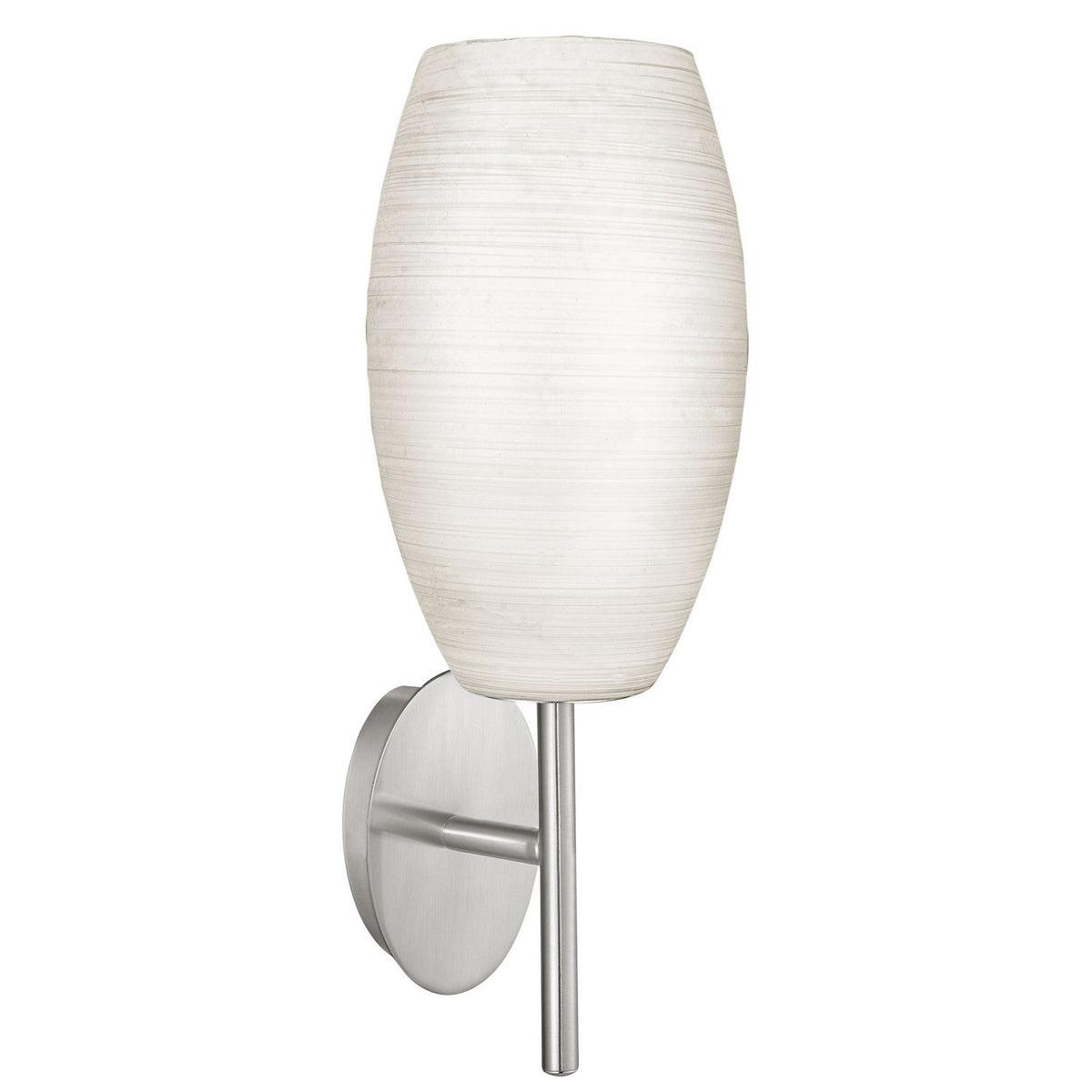 Eglo Canada - 88956A - One Light Wall Sconce - Batista 1 - Matte Nickel