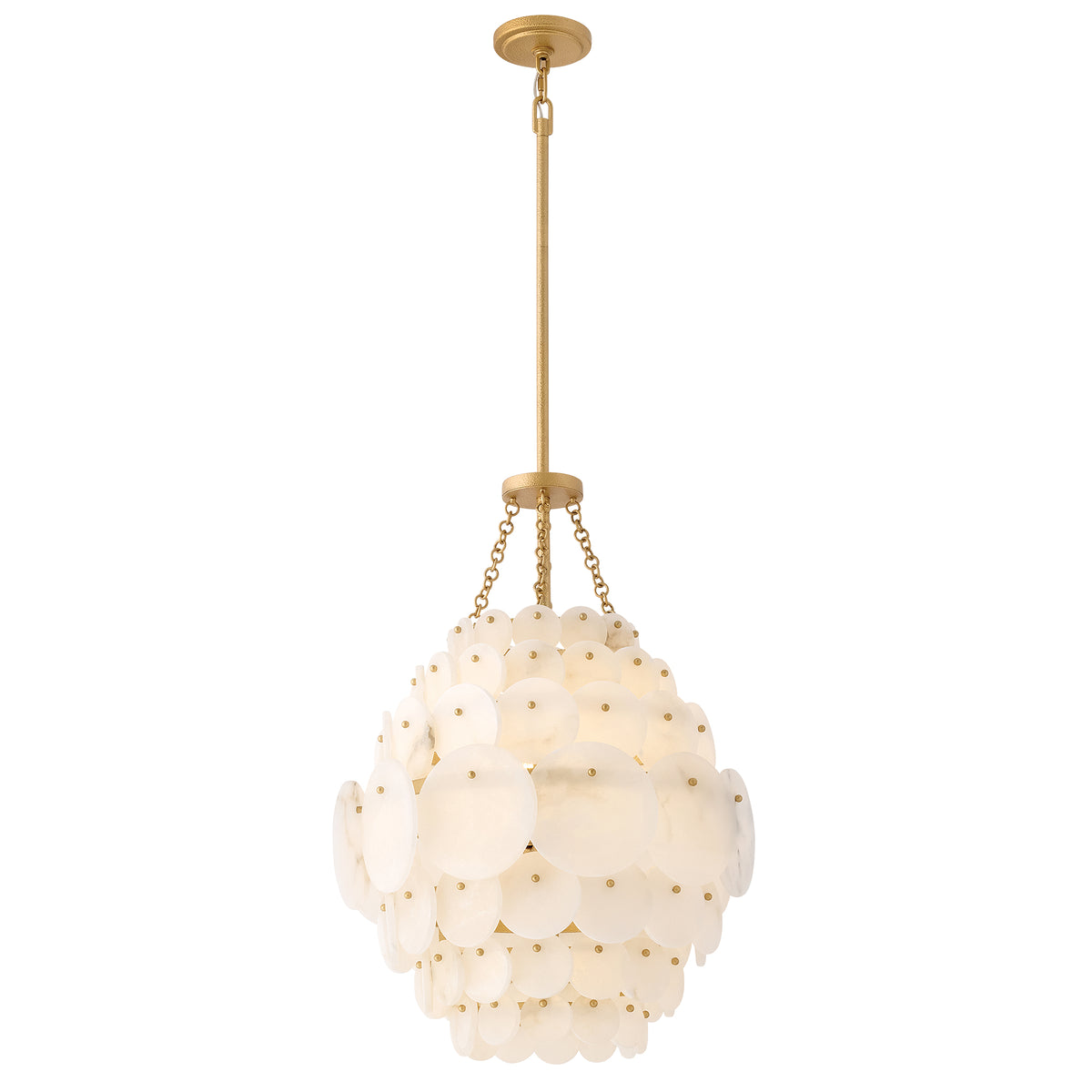 Hinkley Lighting 43807PI Yara Pendant in Piastra Gold