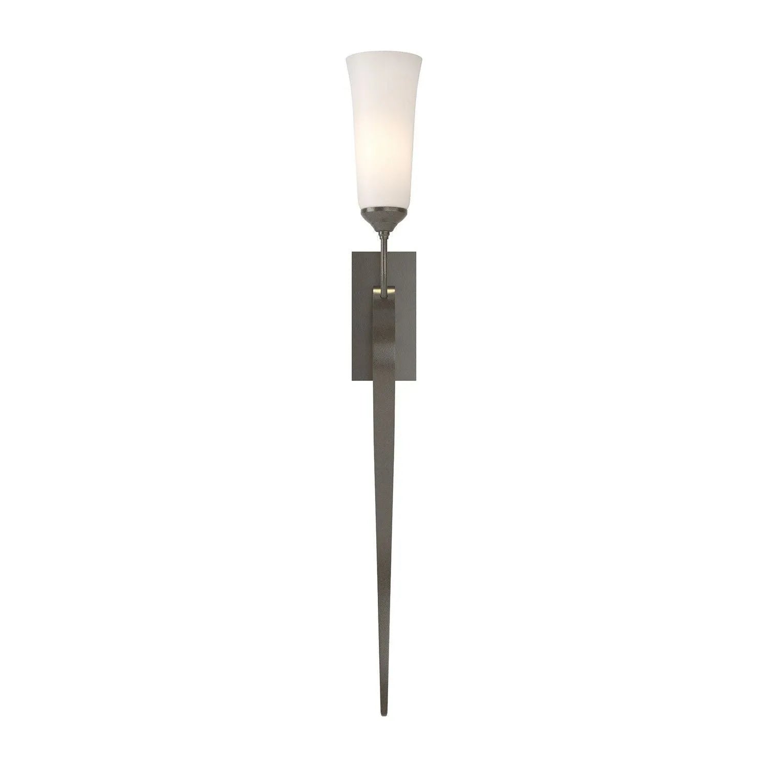 Hubbardton Forge - 204529-SKT-07-GG0350 - One Light Wall Sconce - Sweeping Taper - Dark Smoke