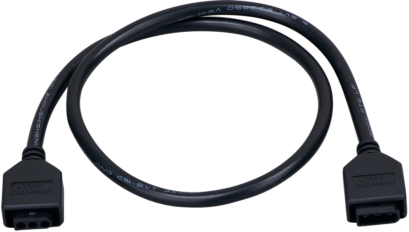 Maxim Lighting 89953BK CounterMax MXInterLink5 Connecting Cord in Black