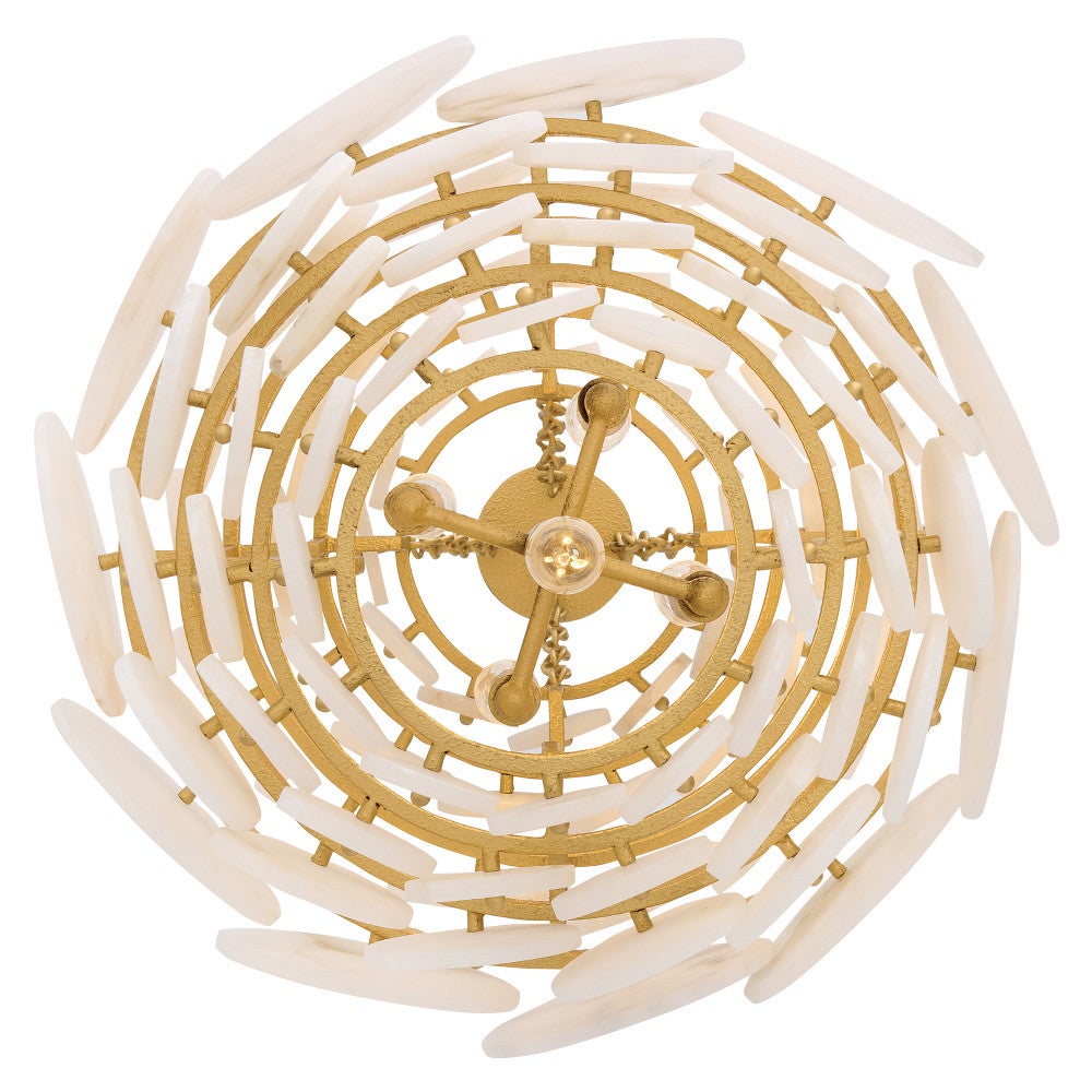 Hinkley Lighting 43807PI Yara Pendant in Piastra Gold