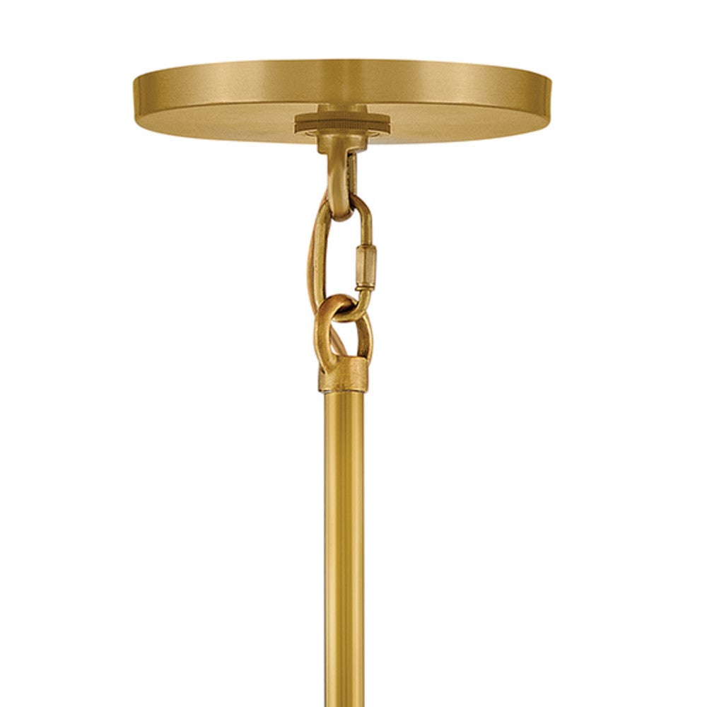 Fredrick Ramond FR46907UB Globe Maya Suspension en laiton non verni