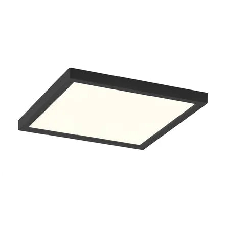 Eurofase 47524-026 Troy 5-CCT LED Square Flush Mount in Matte Black