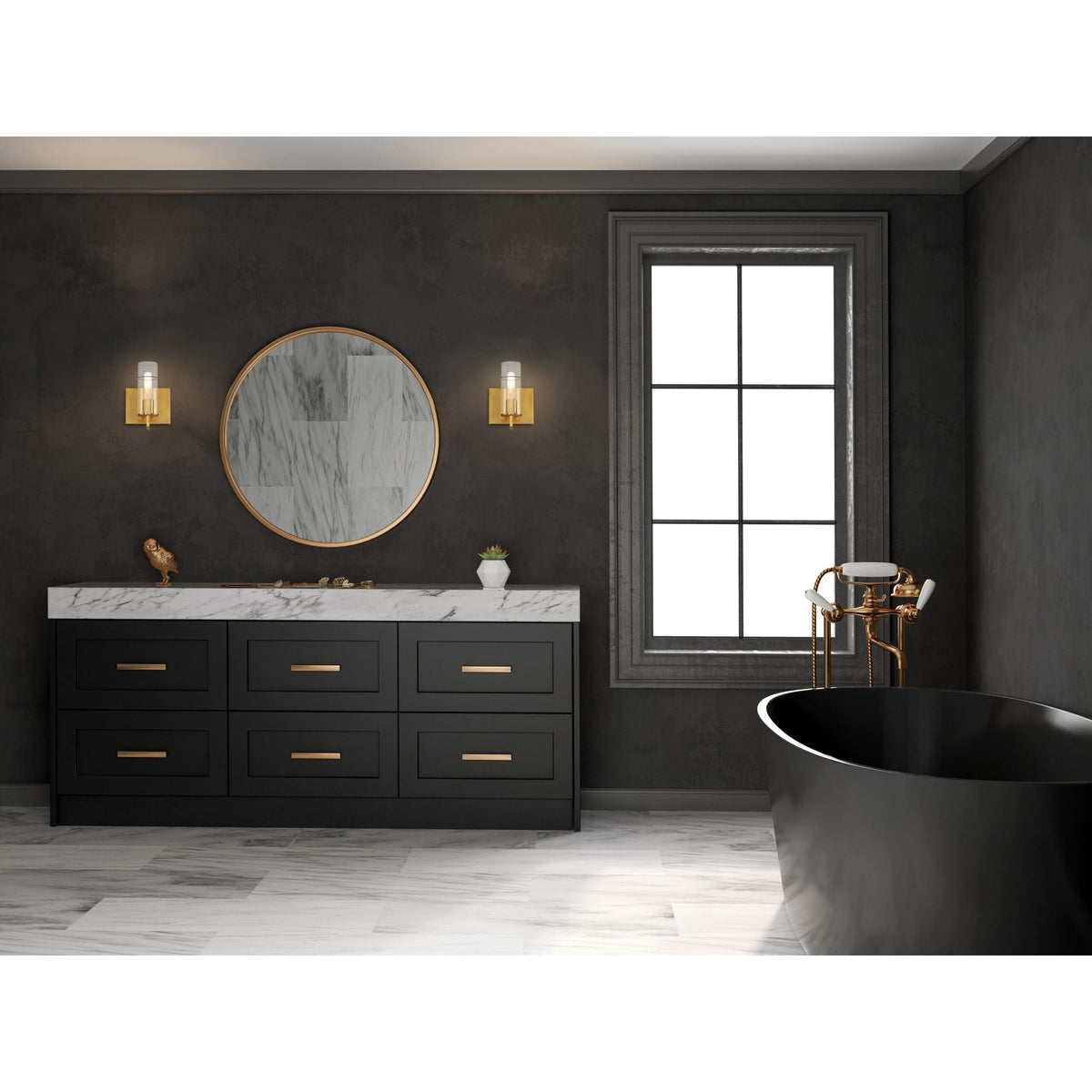 Eurofase 34133-043 Pista Wall Sconce in Gold