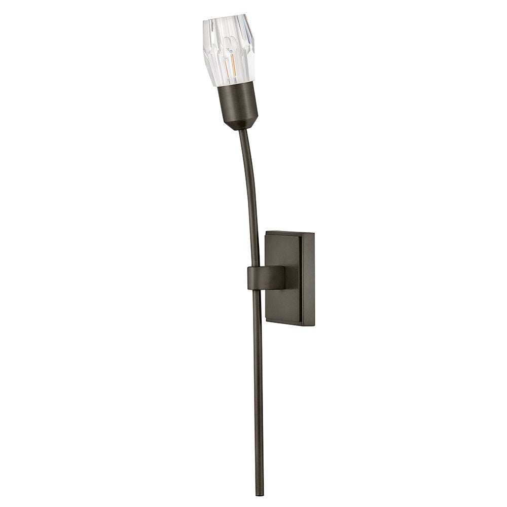 Applique murale Fredrick Ramond FR33320BX Atera Crystal en oxyde noir