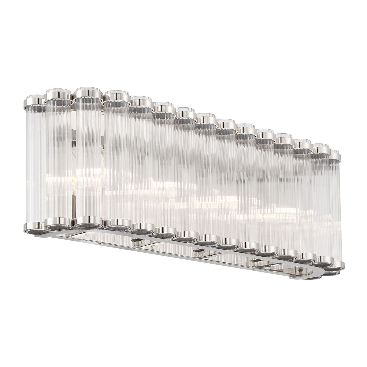 Eurofase 50042-029 Glasbury Vanity in Polished Nickel