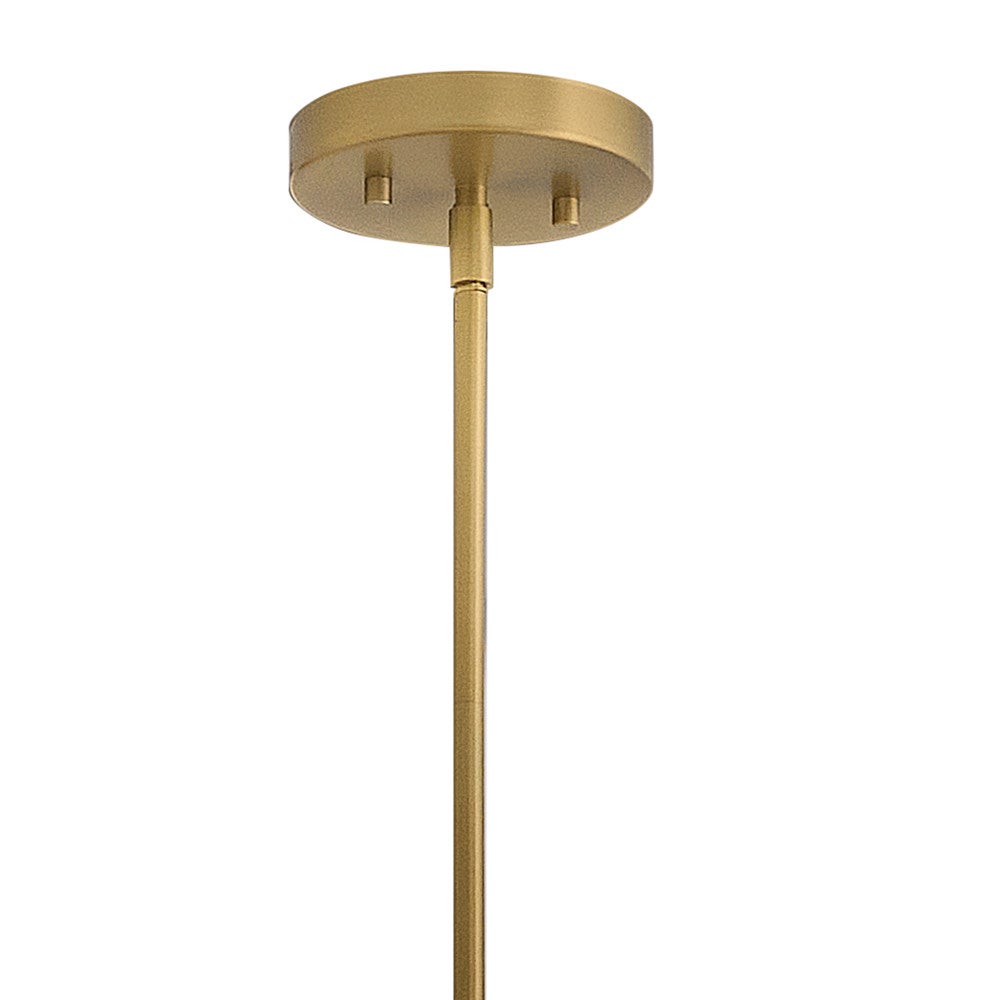 Lark 83634LCB Austen Rope Wrapped Chandelier in Lacquered Brass