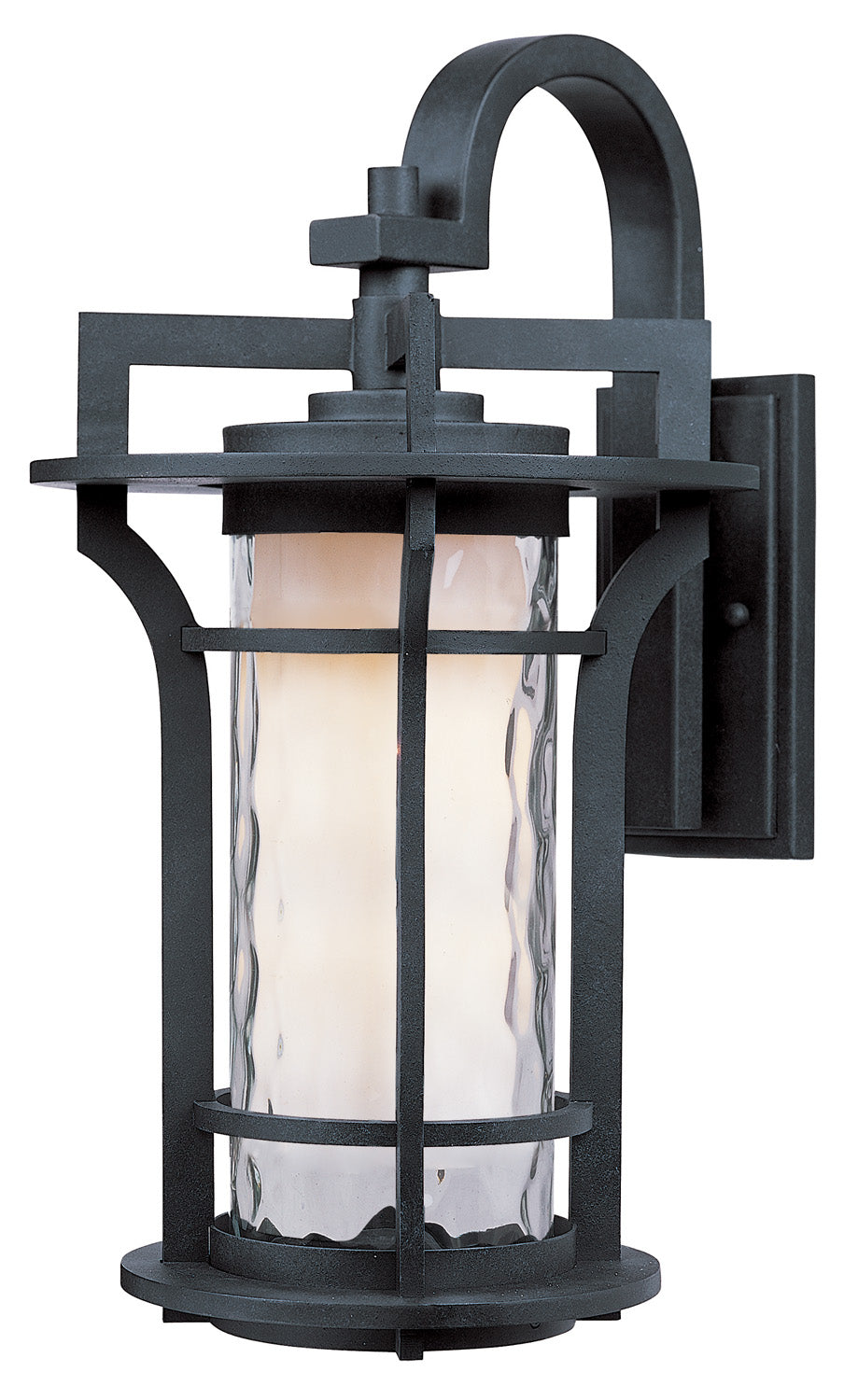 Maxim Lighting 30484WGBO Oakville Outdoor Wall Lantern in Black Oxide