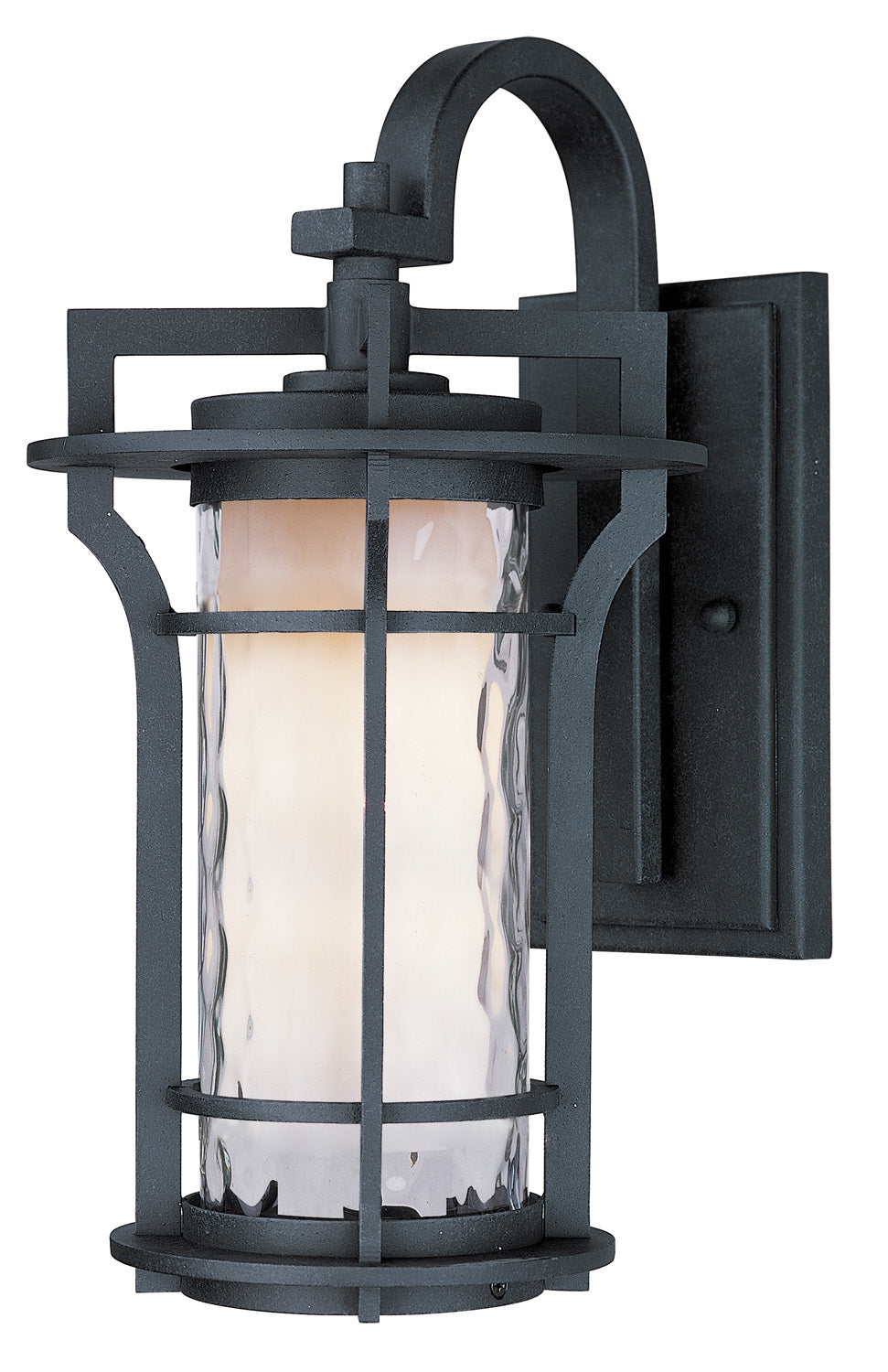 Maxim Lighting 30486WGBO Oakville Outdoor Wall Lantern in Black Oxide