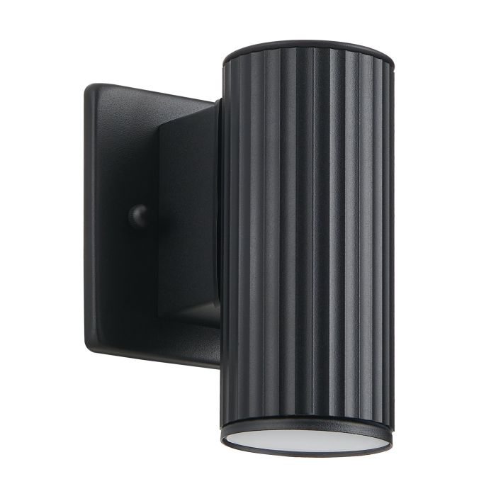 Thesis Lighting 207122A Portillo Exterior Wall Sconce in Textured Black