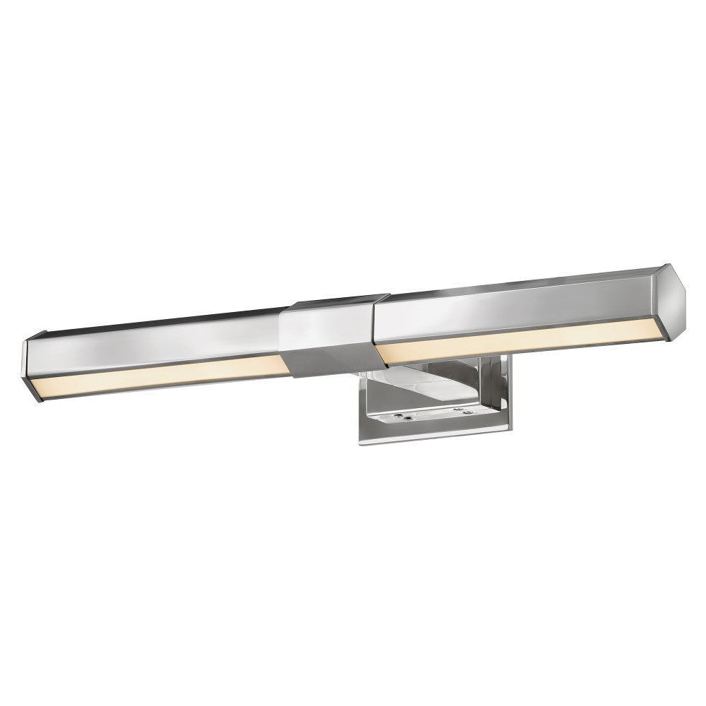 Applique murale LED Facet 46983PN de Hinkley Lighting, finition nickel poli