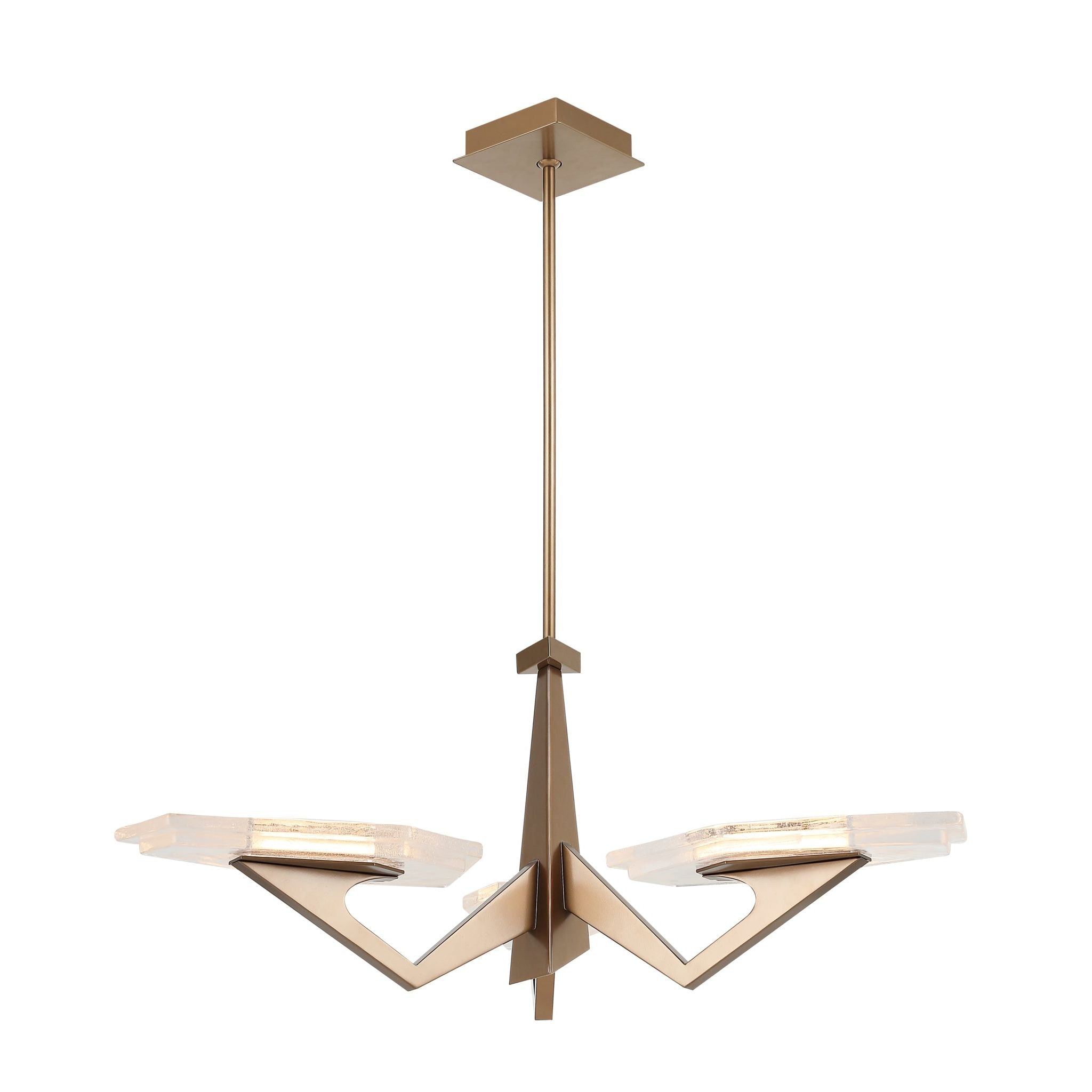 Varaluz - 530P03BG - LED Suspension - Sur le mauvais chemin - Brontourage