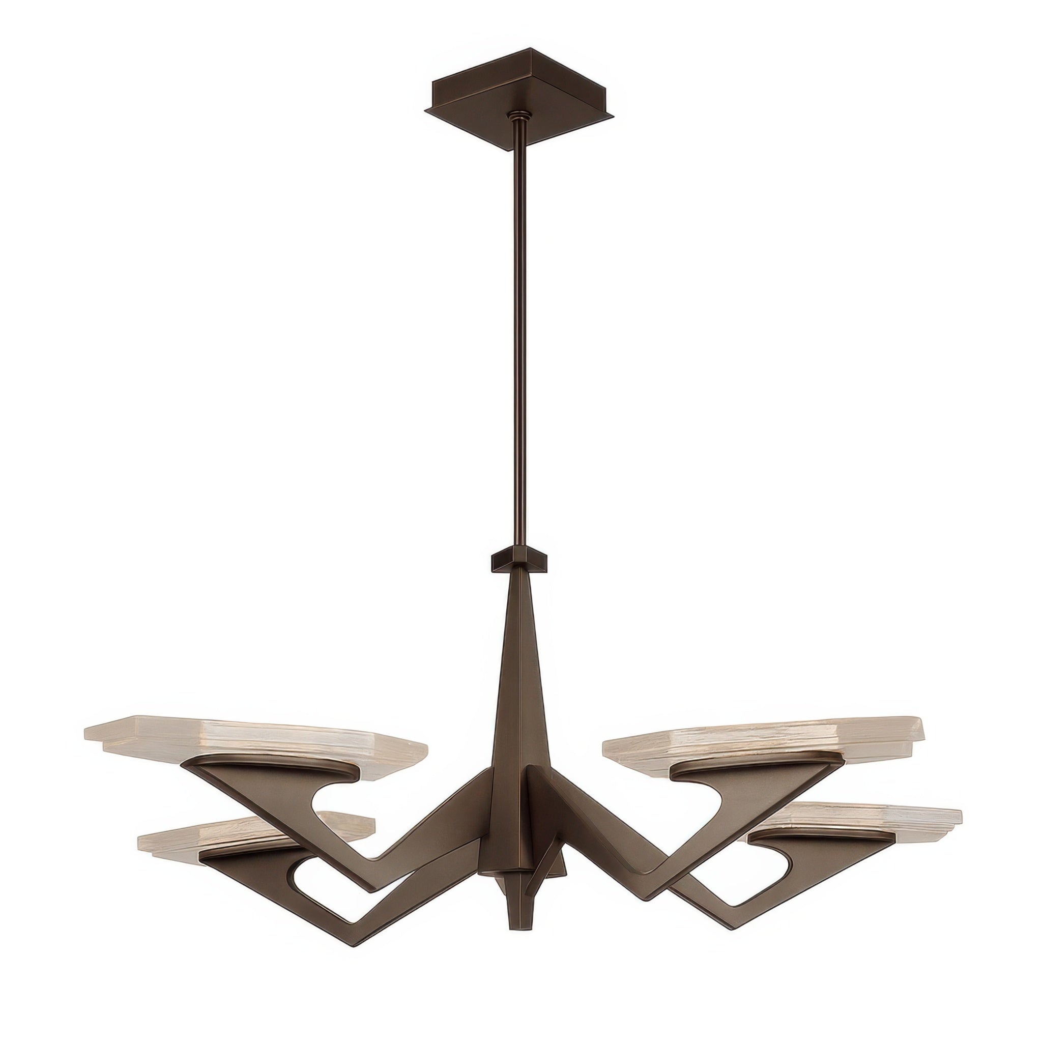 Varaluz - 530P04BG - LED Suspension - Sur le mauvais chemin - Brontourage
