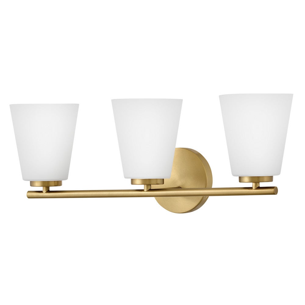 Meuble-lavabo Lark 85423LCB Bri en laiton laqué