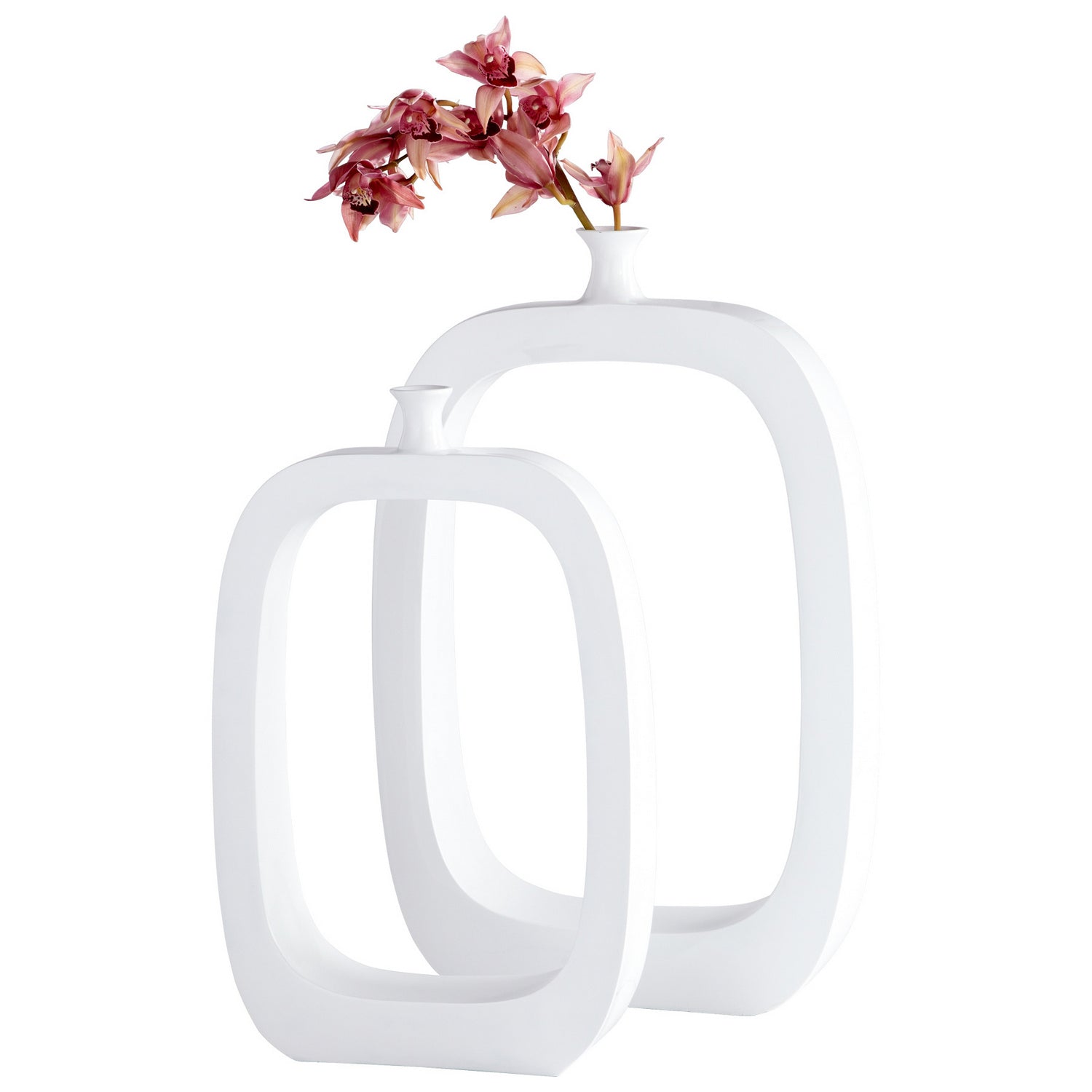 Cyan Canada - 05986 - Vase - Beyond the Pale - Blanc
