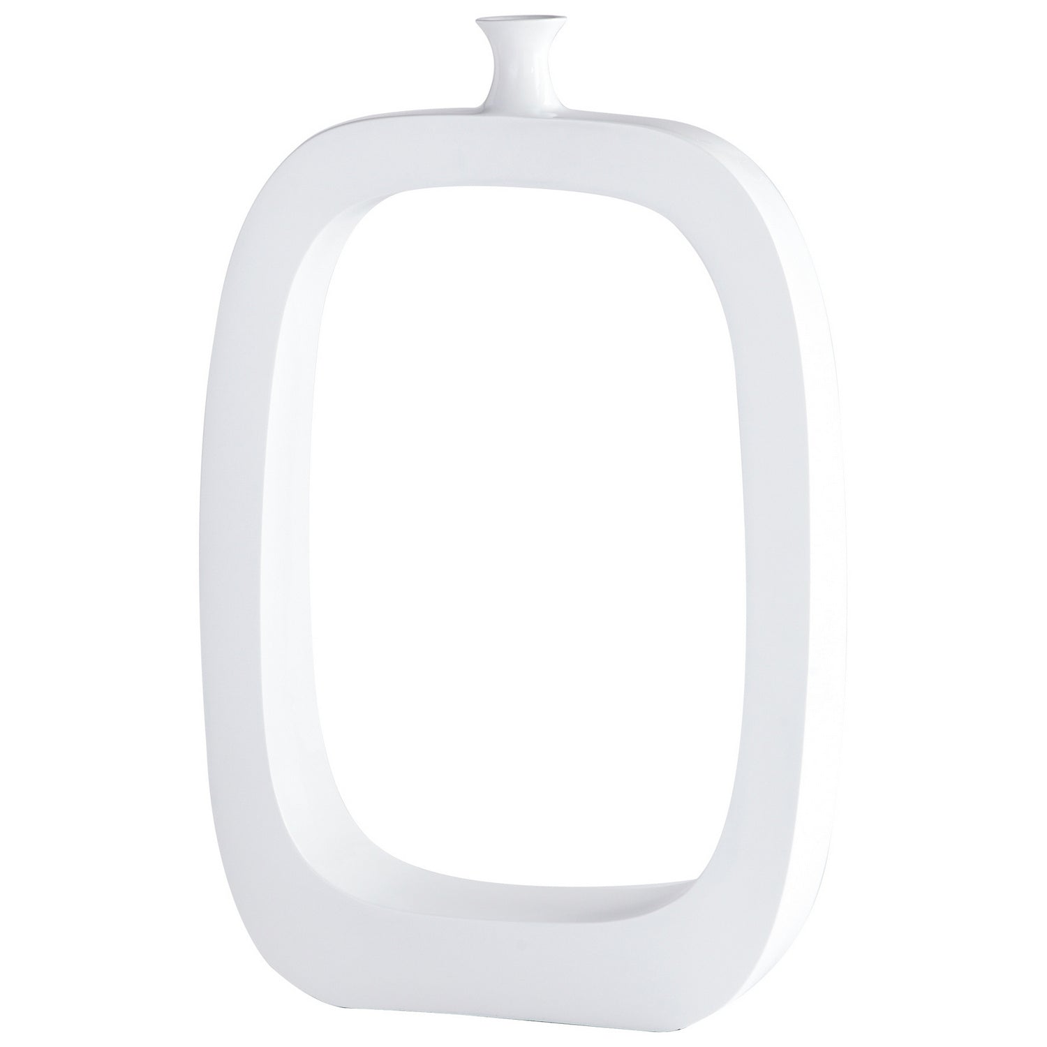 Cyan Canada - 05986 - Vase - Beyond the Pale - Blanc