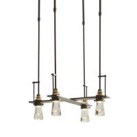 Montreal Luminaire & Quincaillerie 137720SKT Erlenmeyer Quatre Lumières Suspension incandescent