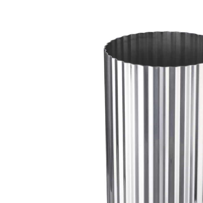 Lyngby Porcelæn 202300 Lyngby Vase in Steel
