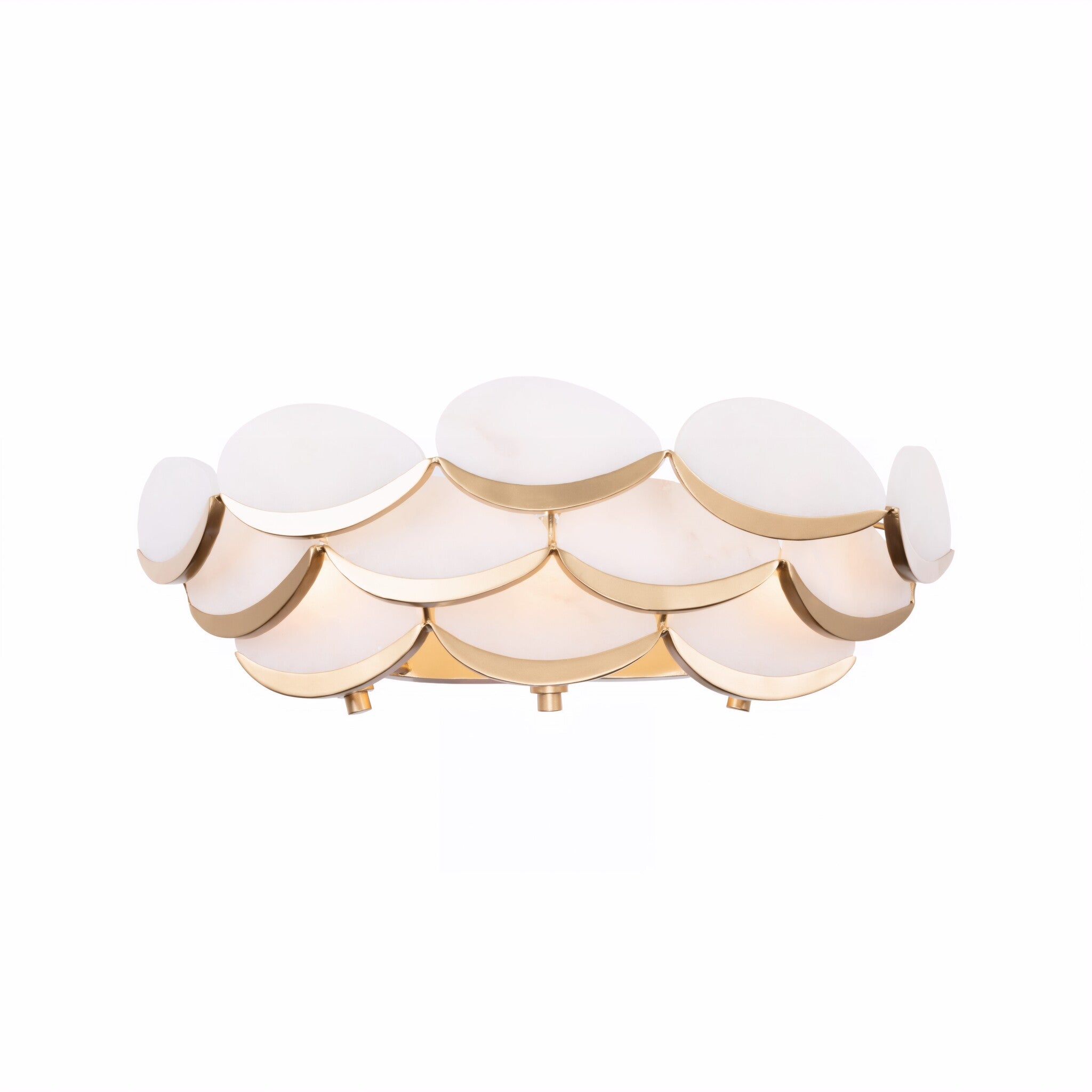 Varaluz - 561B03FG - Salle de bain à trois lumières - Marée haute - Or français