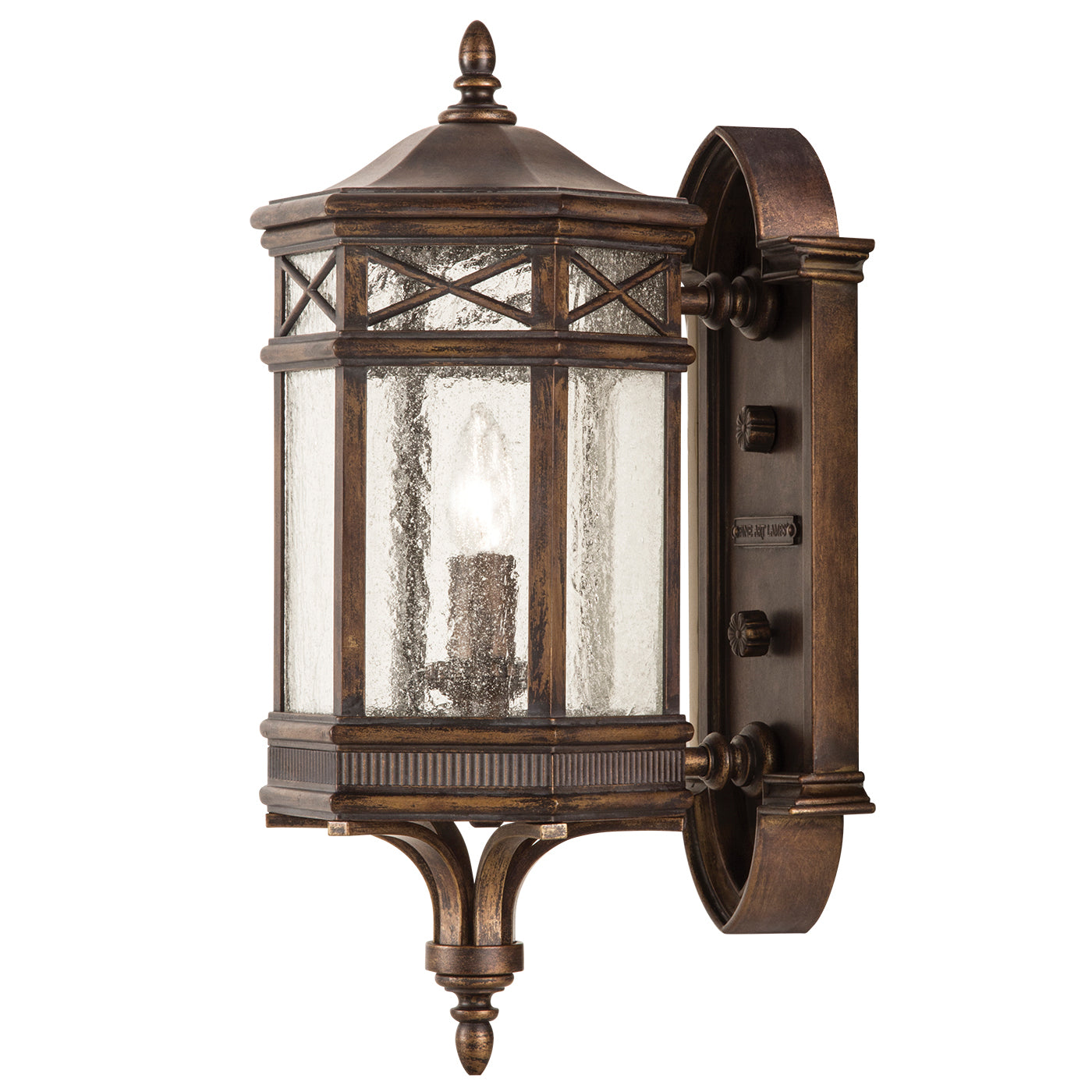 Fine Art - 844881ST - One Light Outdoor Wall Mount - Holland Park - Bronze