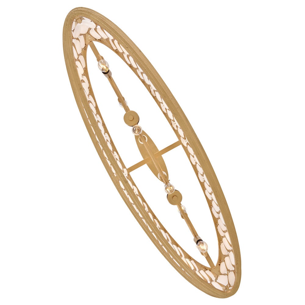 Fredrick Ramond FR41509PI Estie Alabaster Linéaire en Piastra Gold