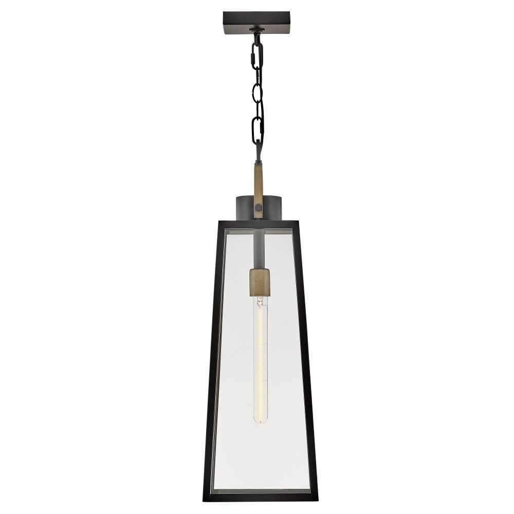 Lark 82002BK Hugh Hanging Lantern in Black