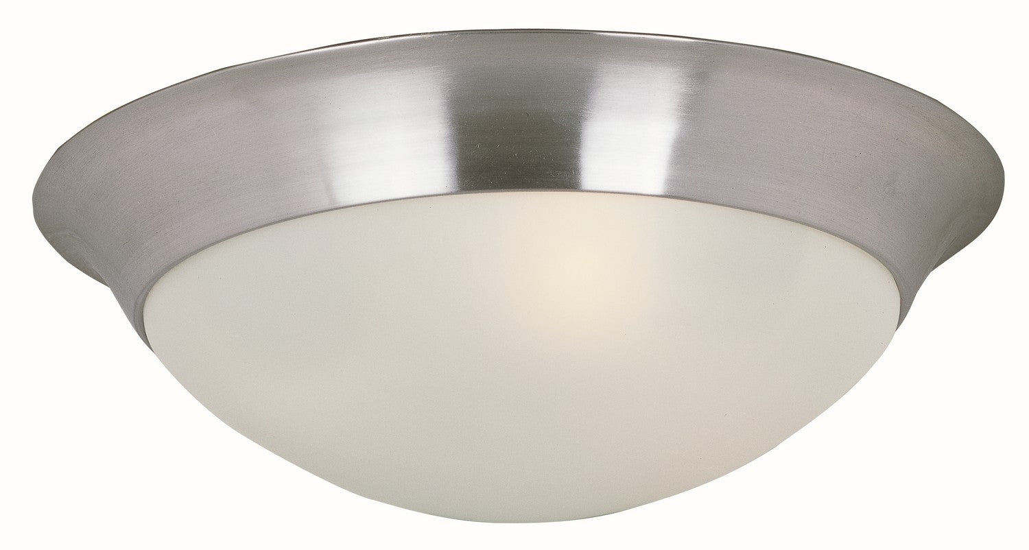 Maxim Lighting 5851FTSN Essentials Flush Mount (4) in Satin Nickel
