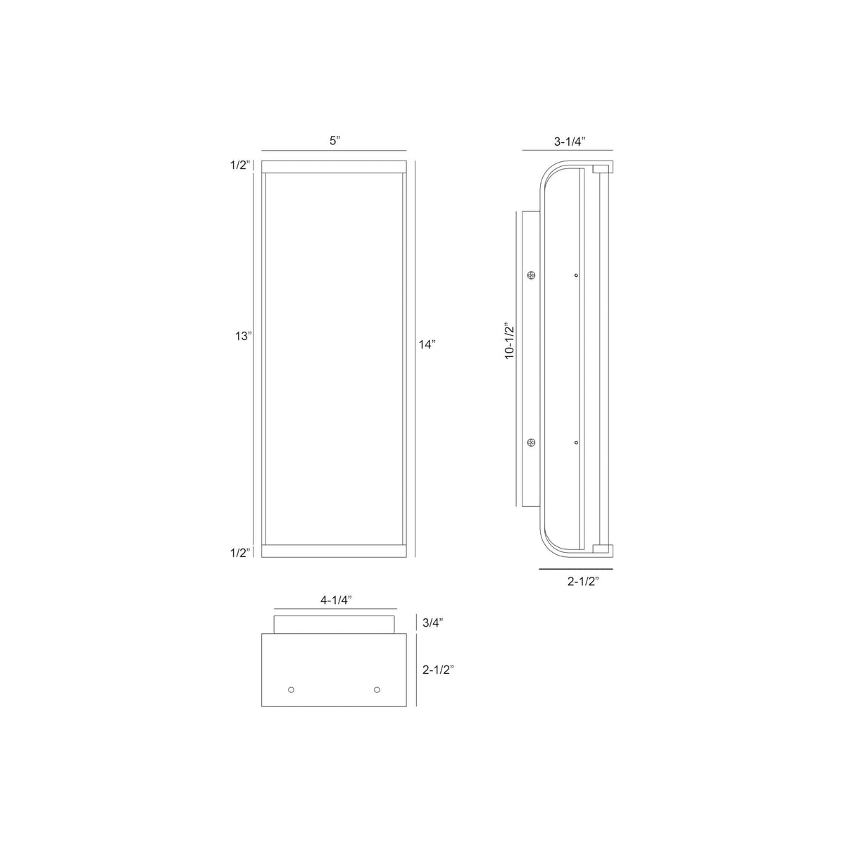 Eurofase 50111-015 Dulton LED Outdoor Wall Sconce in Matte Black