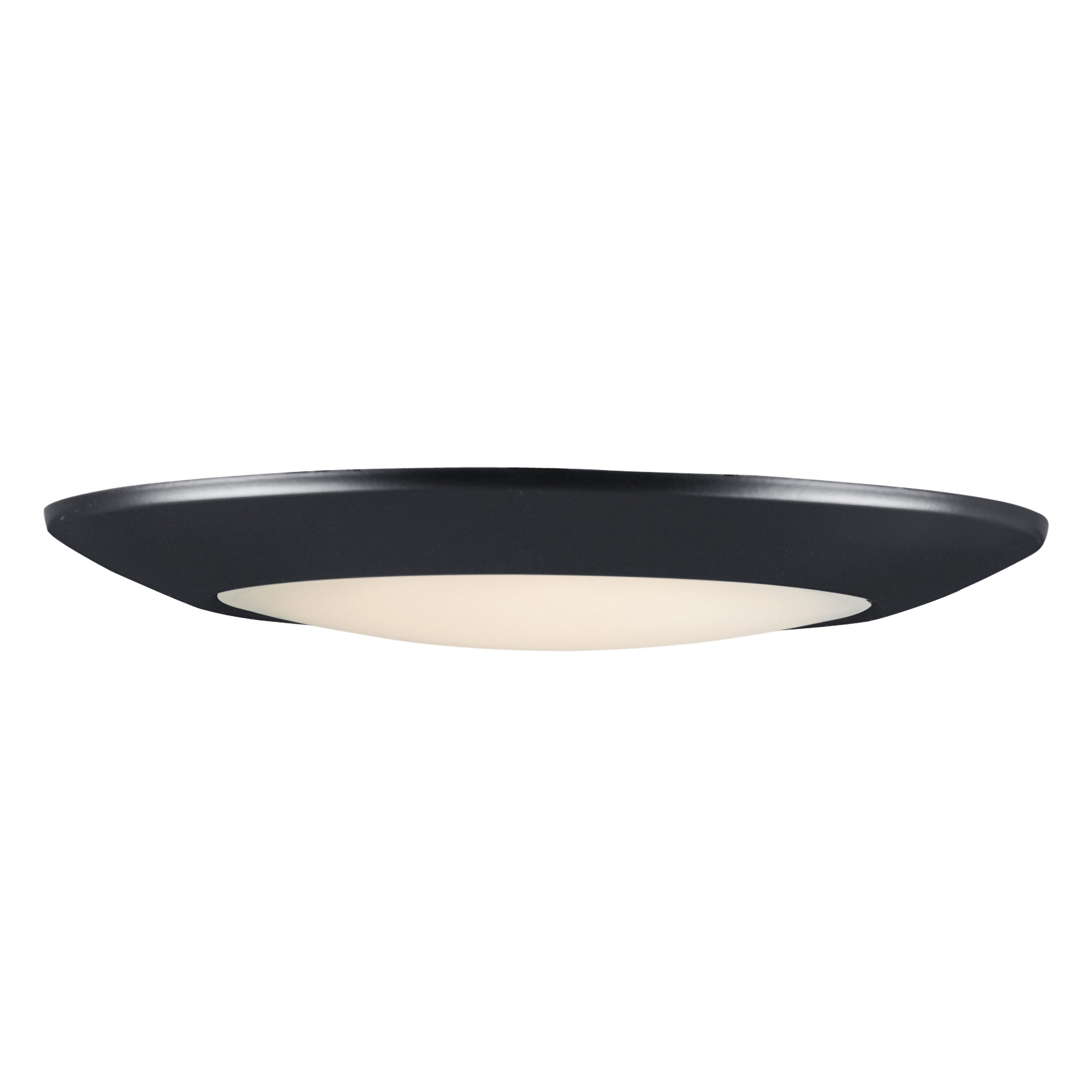 Maxim Lighting 57933WTBK Diverse 13" LED Flush Mount 3000K in Black