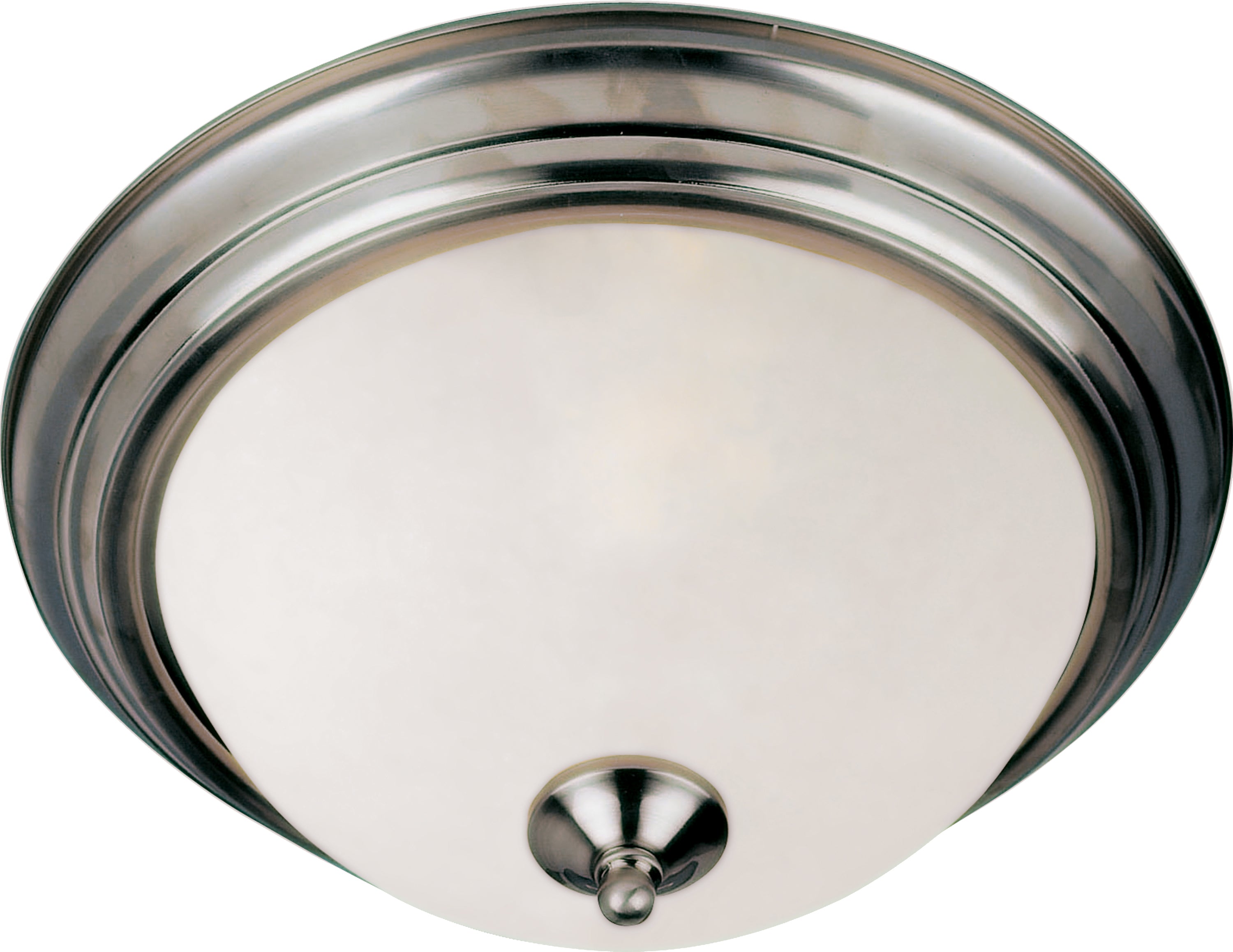 Éclairage Maxim 5841FTSN Essentiels Plafonnier en nickel satiné