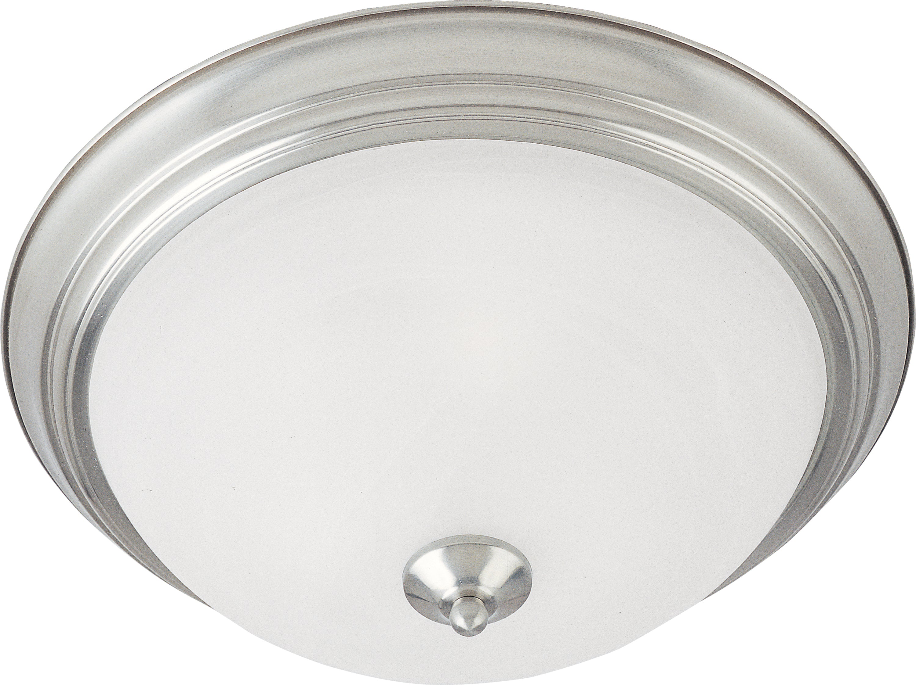 Éclairage Maxim 5841MRSN Essentiels Plafonnier en nickel satiné