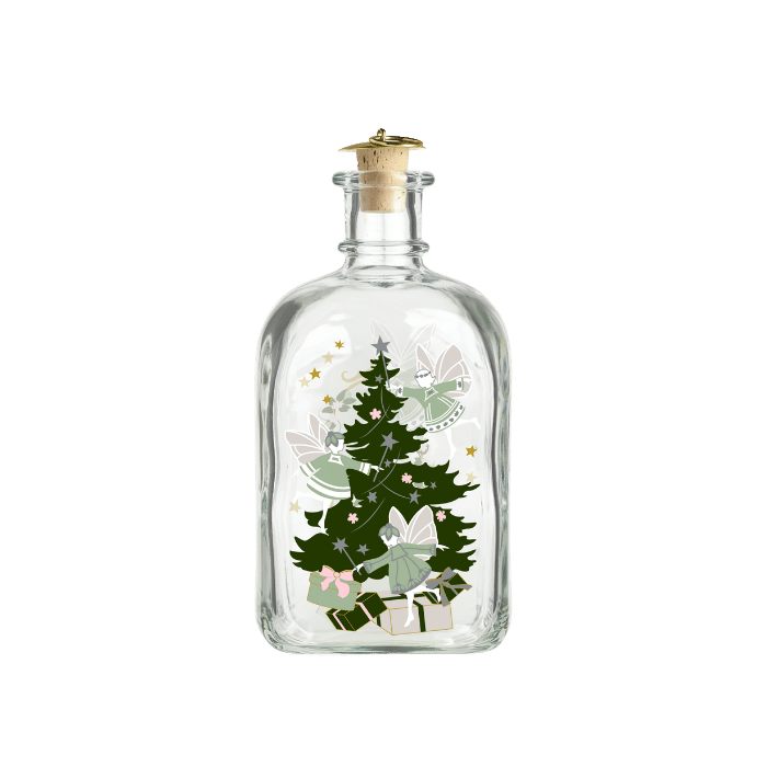Bouteille de Noël Holmegaard 4800632 2026 multicolore