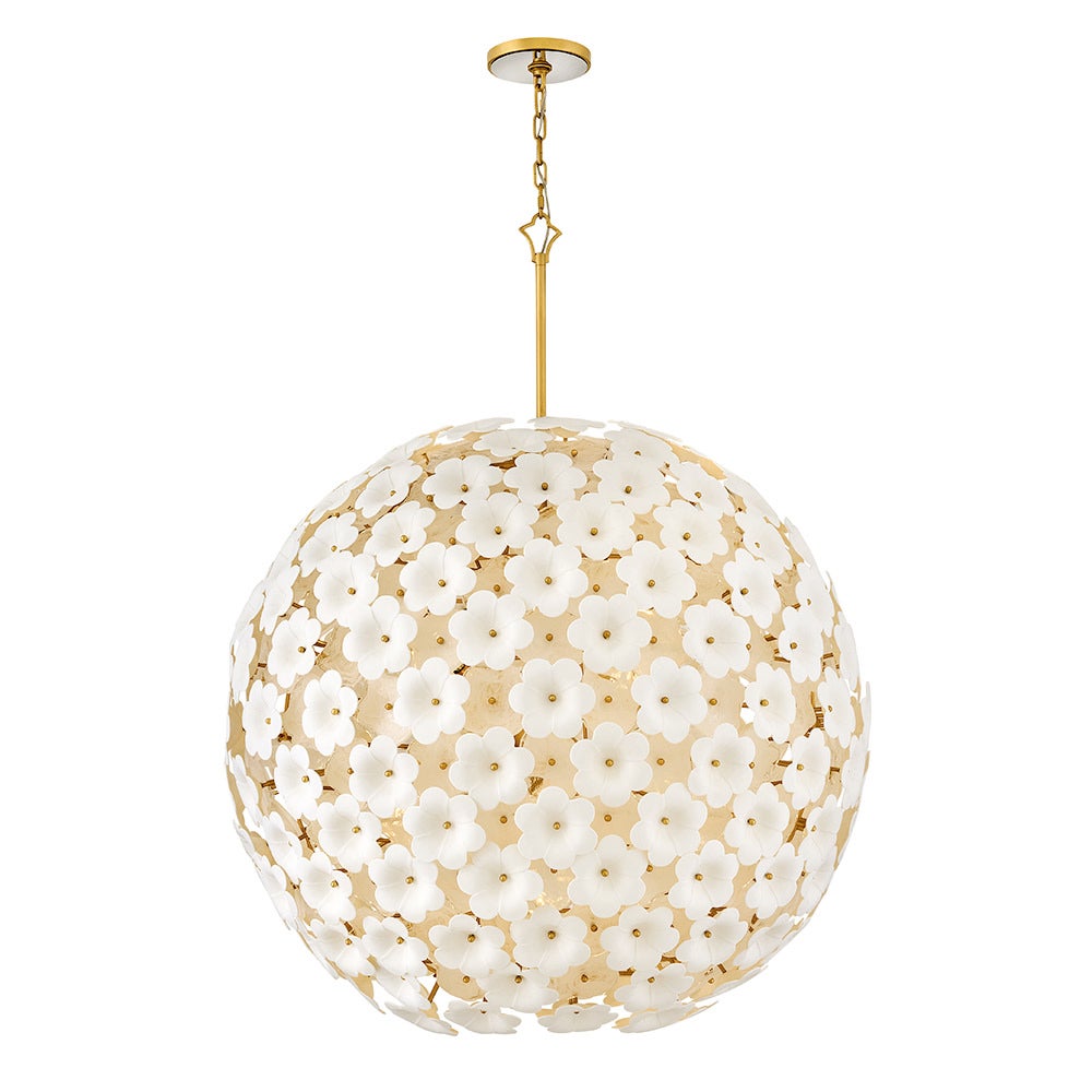 Fredrick Ramond FR41967DG Marianne Globe Pendant in Deluxe Gold