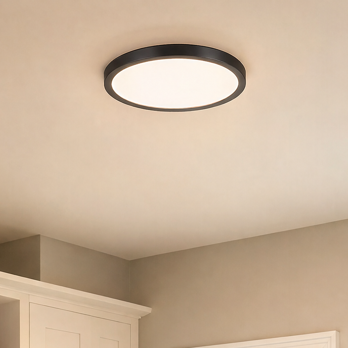 Savoy House 6-3333-12-BK LED Flush Mount in Black