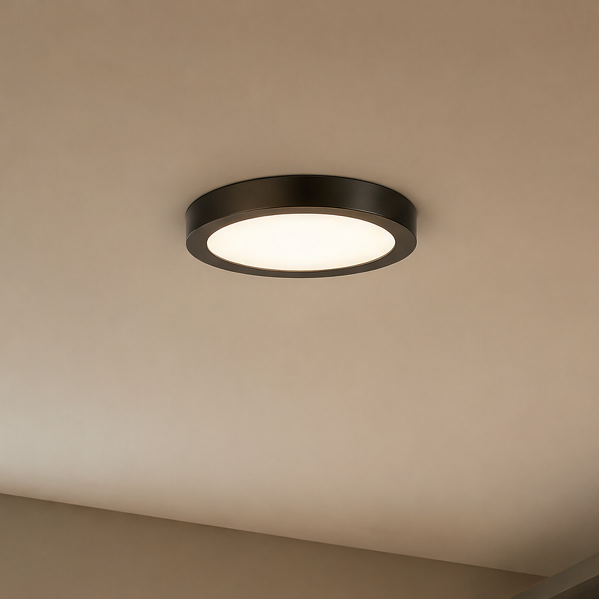 Savoy House 6-3333-7-BK LED Flush Mount in Black