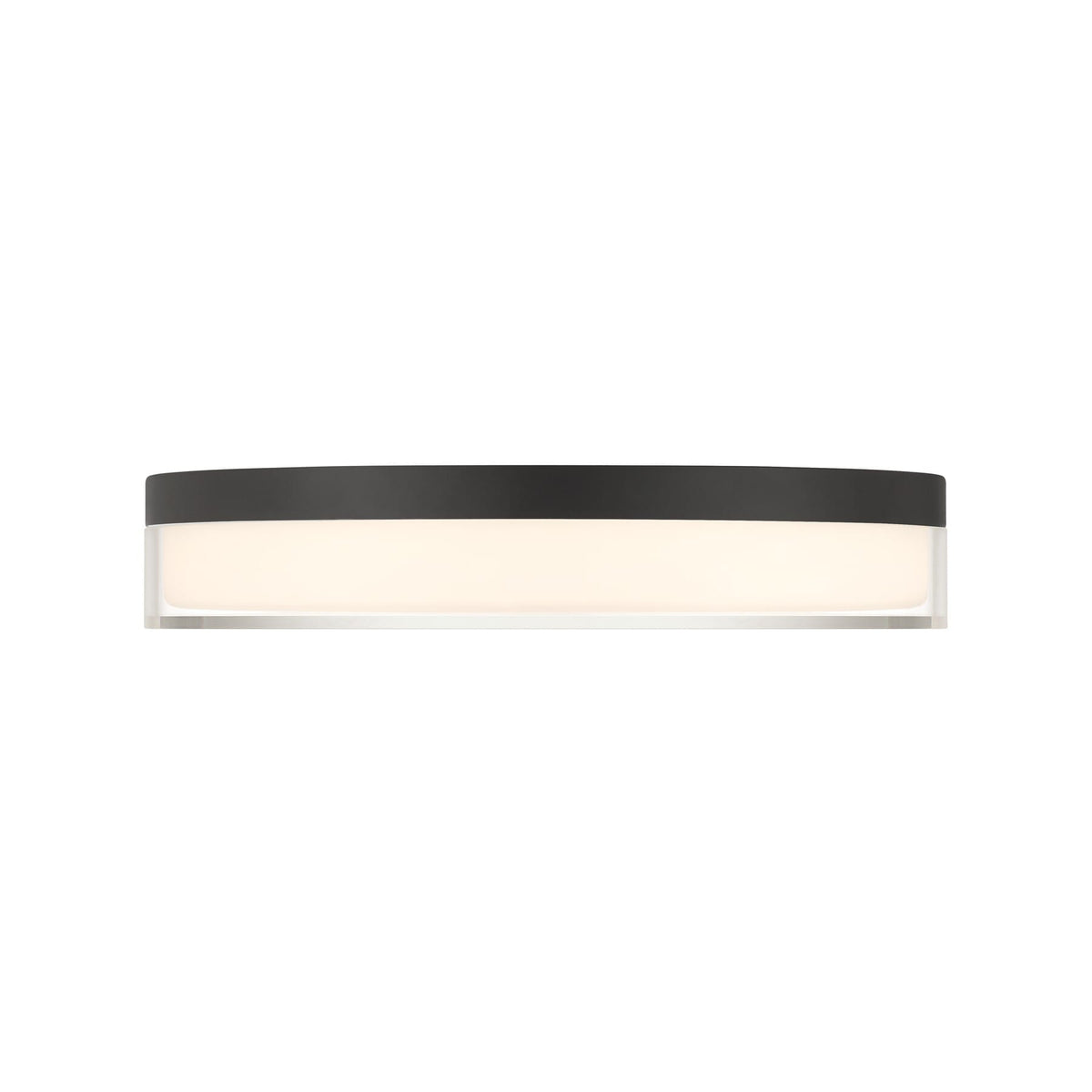 Savoy House 6-4444-11-BK Clarion 5CCT LED Acrylic Ceiling Light in Black