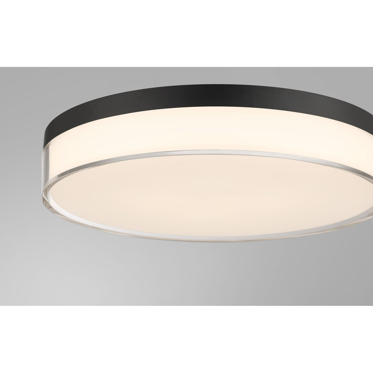 Savoy House 6-4444-11-BK Clarion 5CCT LED Acrylic Ceiling Light in Black