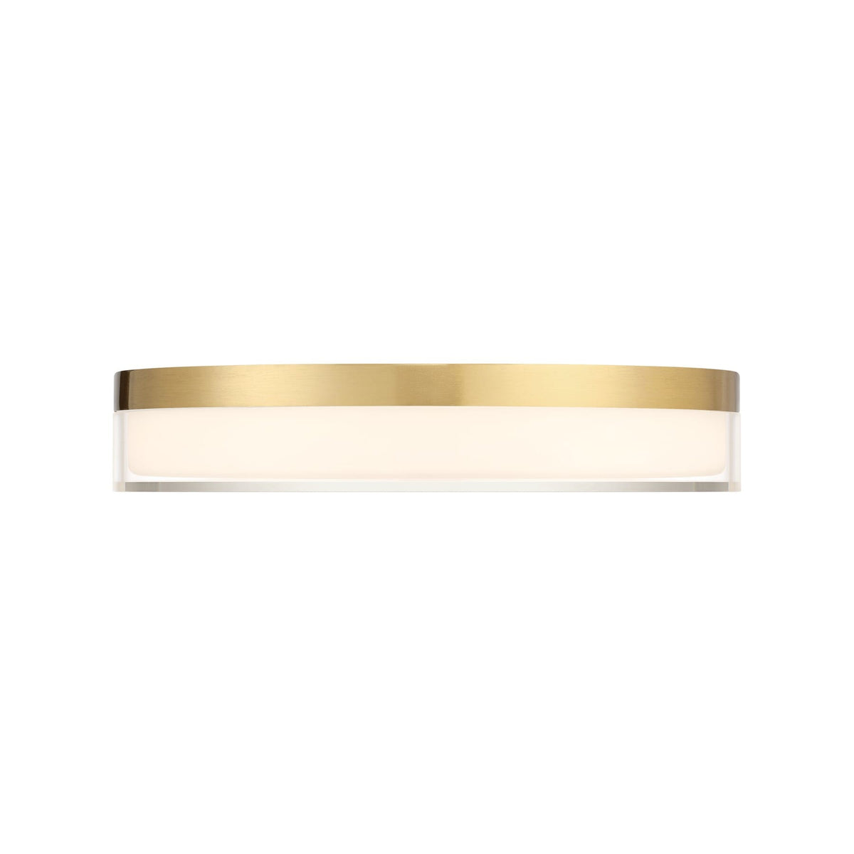 Savoy House 6-4444-11-BR Clarion 5CCT LED Acrylic Ceiling Light in Brass