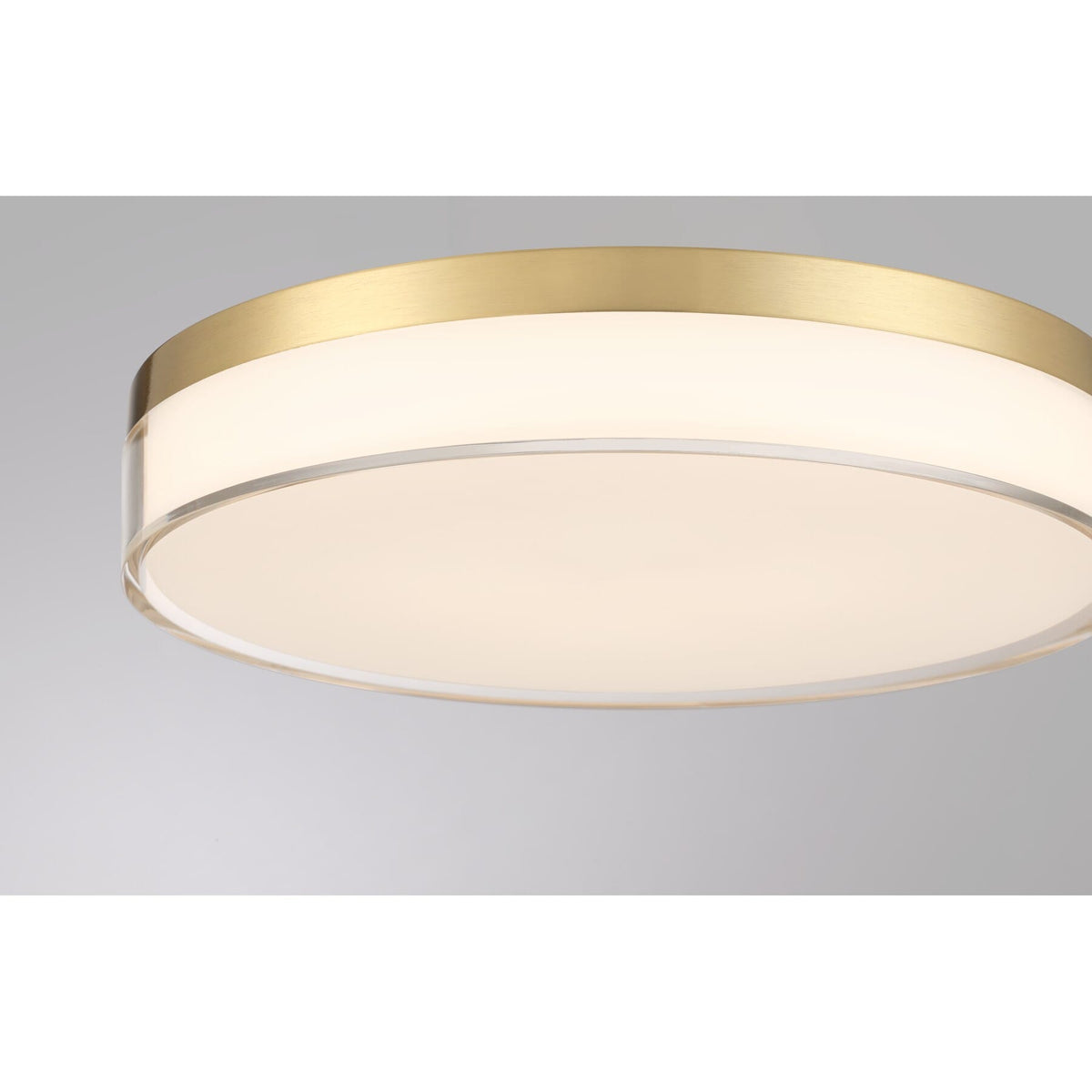 Savoy House 6-4444-11-BR Clarion 5CCT LED Acrylic Ceiling Light in Brass