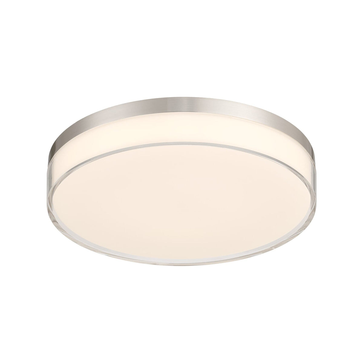 Savoy House 6-4444-11-SN Clarion 5CCT LED Acrylic Ceiling Light in Satin Nickel