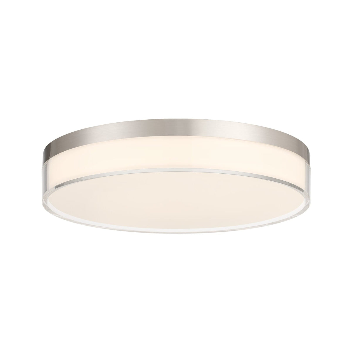 Savoy House 6-4444-11-SN Clarion 5CCT LED Acrylic Ceiling Light in Satin Nickel