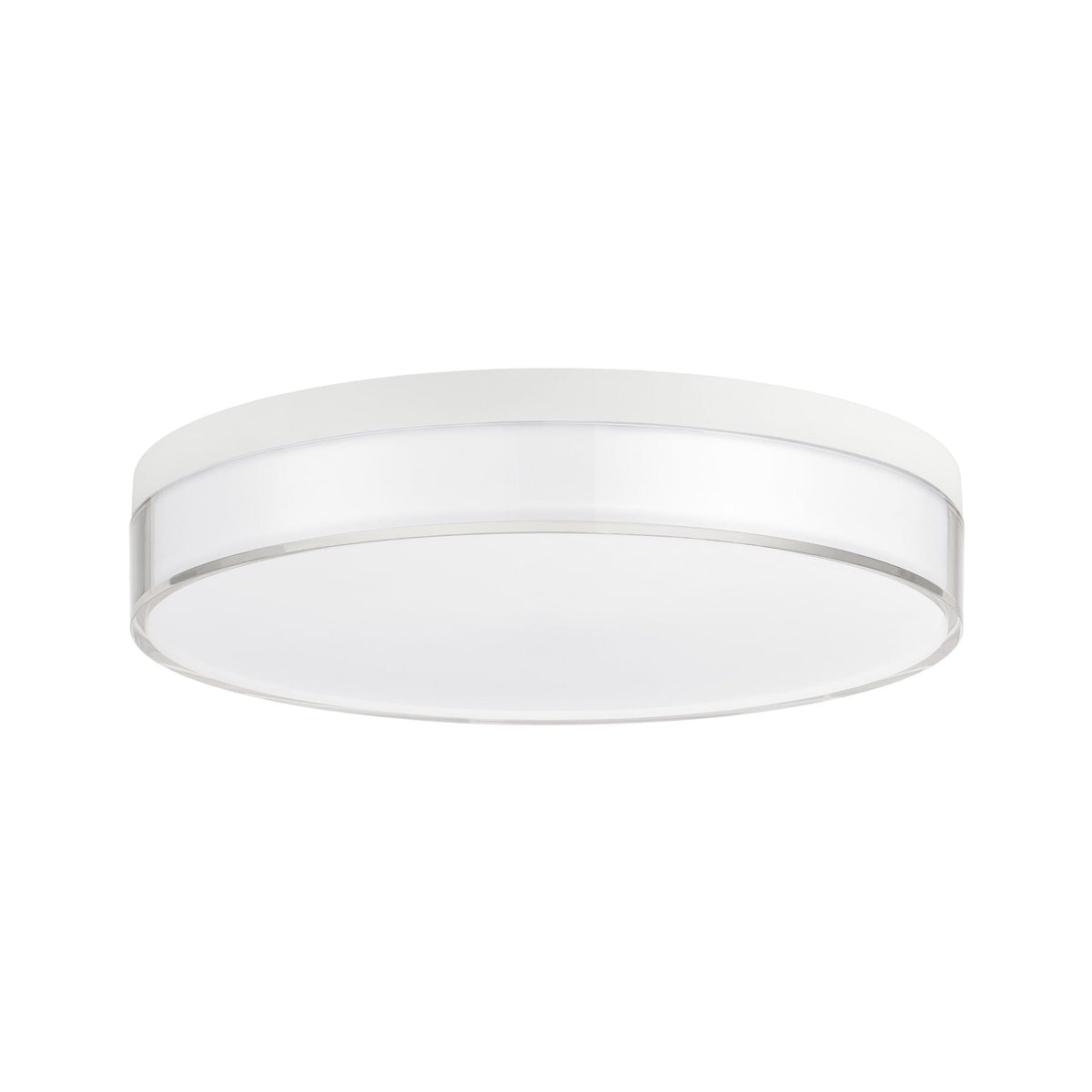 Savoy House 6-4444-11-WH Clarion 5CCT LED Acrylic Ceiling Light in White