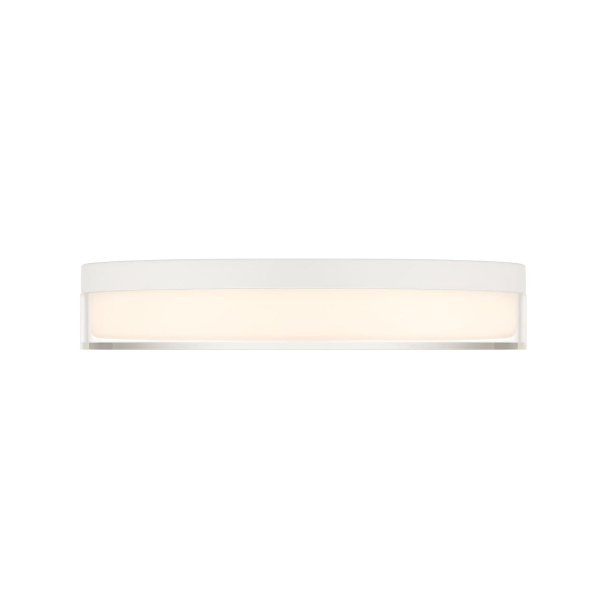 Savoy House 6-4444-11-WH Clarion 5CCT LED Acrylic Ceiling Light in White